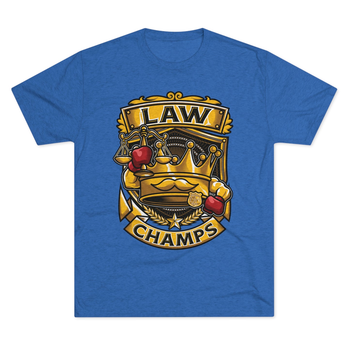 LAW CHAMPS - PREMIUM SOFT - Unisex Tri-Blend Crew Tee (Next Level 6010)