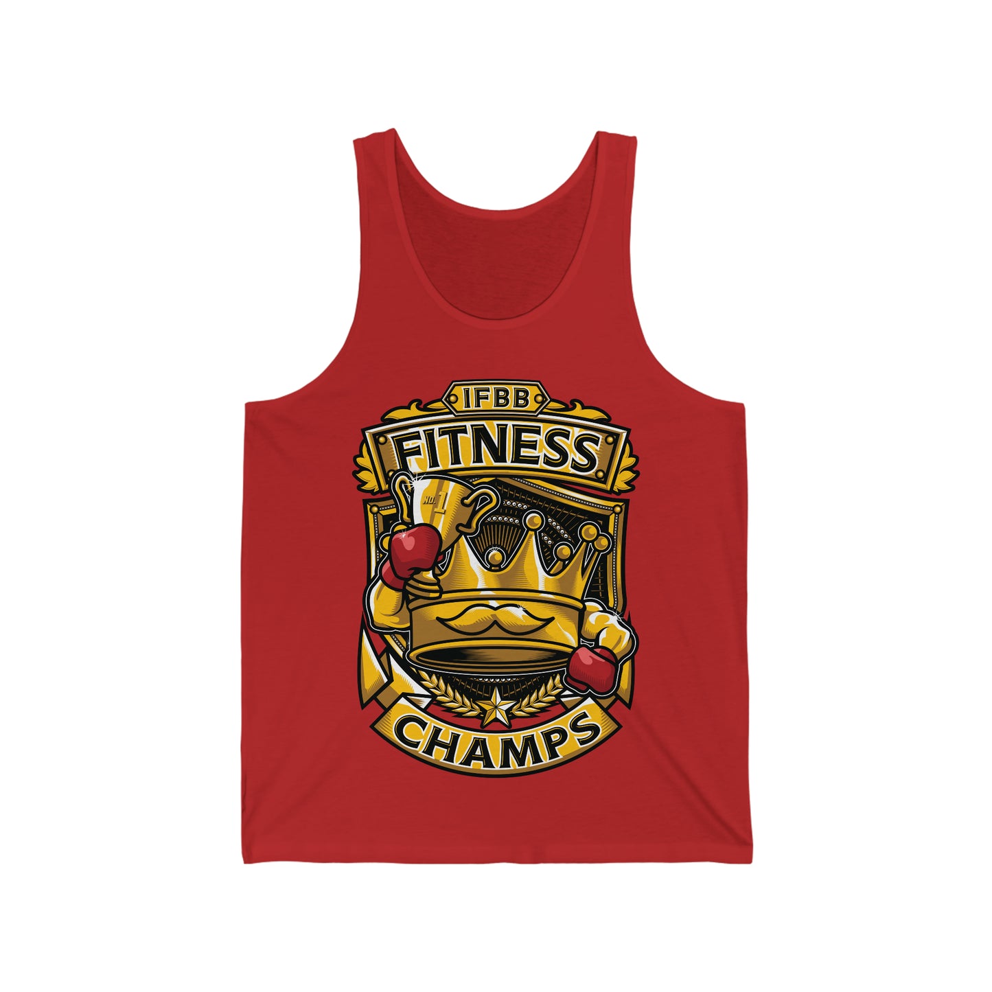 IFBB FITNESS CHAMPS - PREMIUM SOFT - Unisex Jersey Tank (Bella+Canvas 3480)