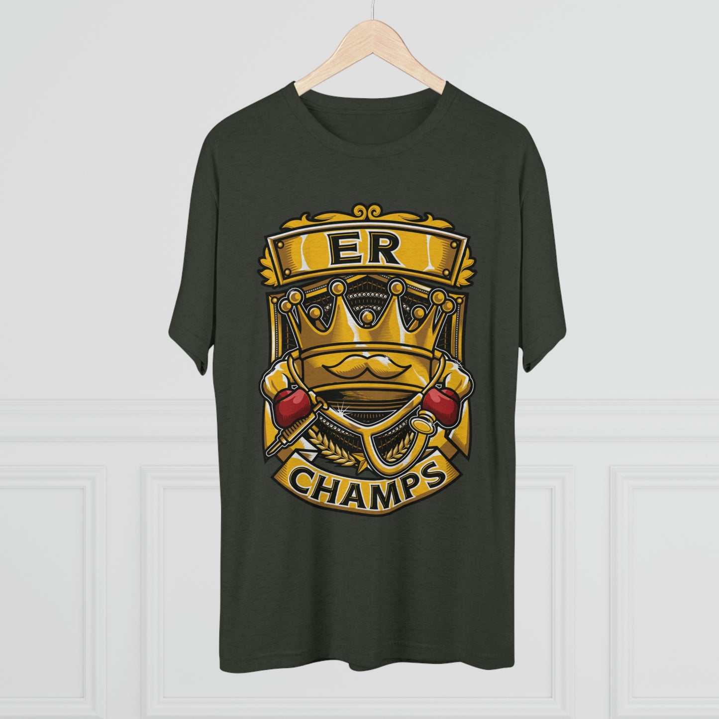 ER CHAMPS - PREMIUM SOFT - Unisex Tri-Blend Crew Tee (Next Level 6010)