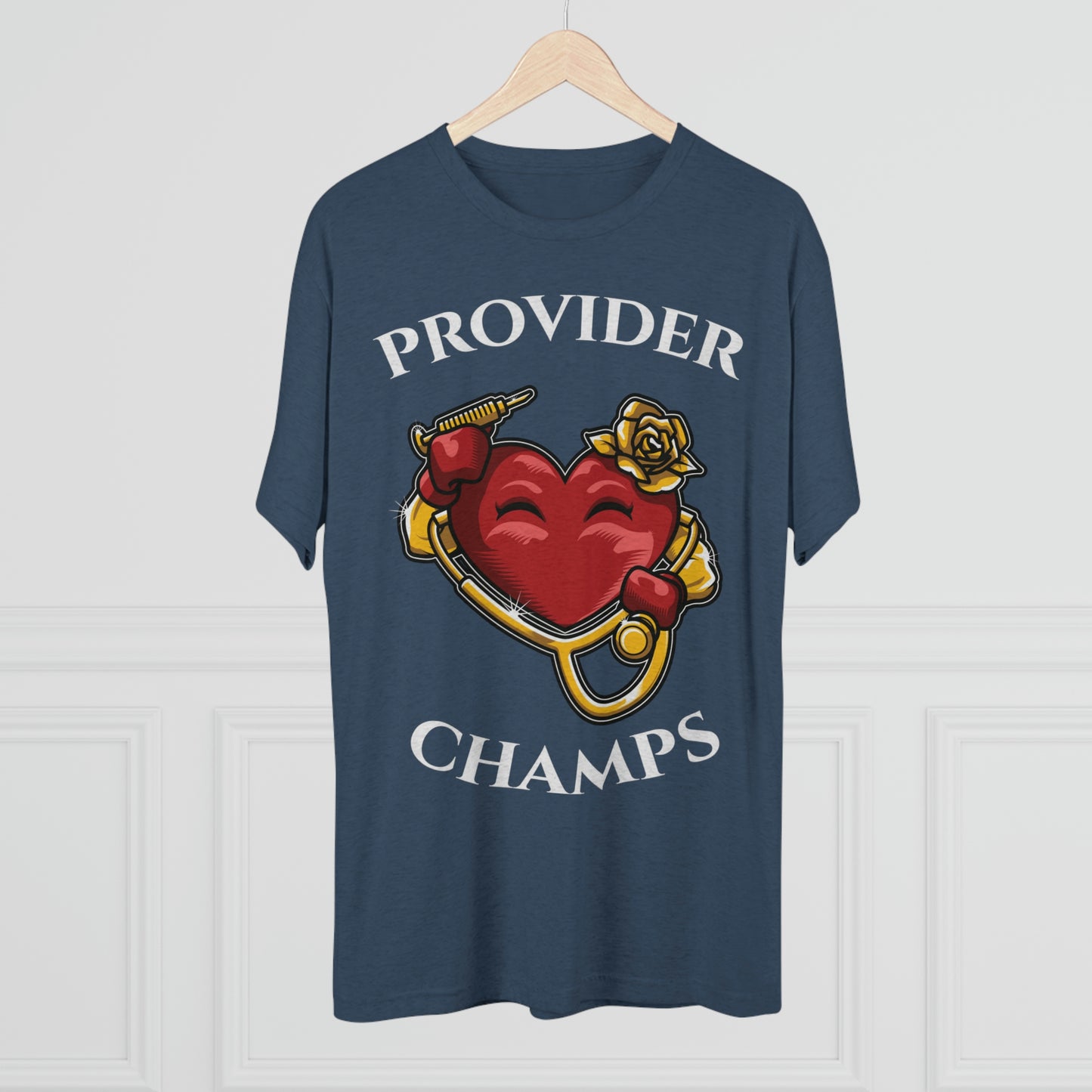 PROVIDER CHAMPS - PREMIUM SOFT - Unisex Tri-Blend Crew Tee (Next Level 6010)