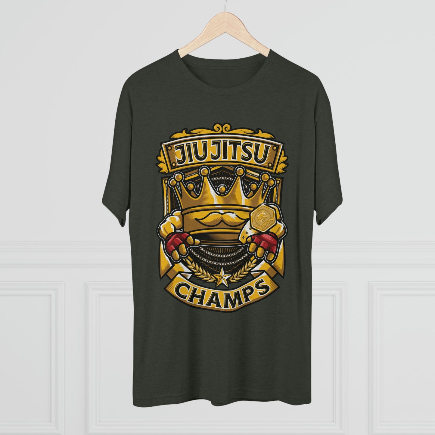 JIUJITSU CHAMPS - PREMIUM SOFT - Unisex Tri-Blend Crew Tee (Next Level 6010)