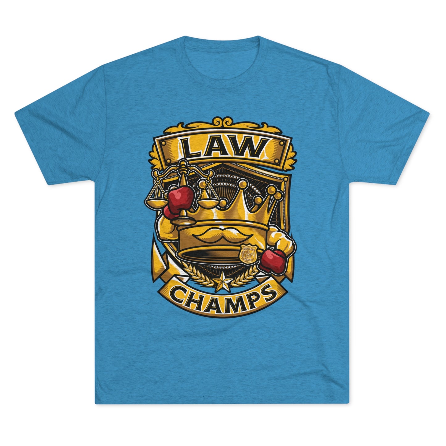 LAW CHAMPS - PREMIUM SOFT - Unisex Tri-Blend Crew Tee (Next Level 6010)