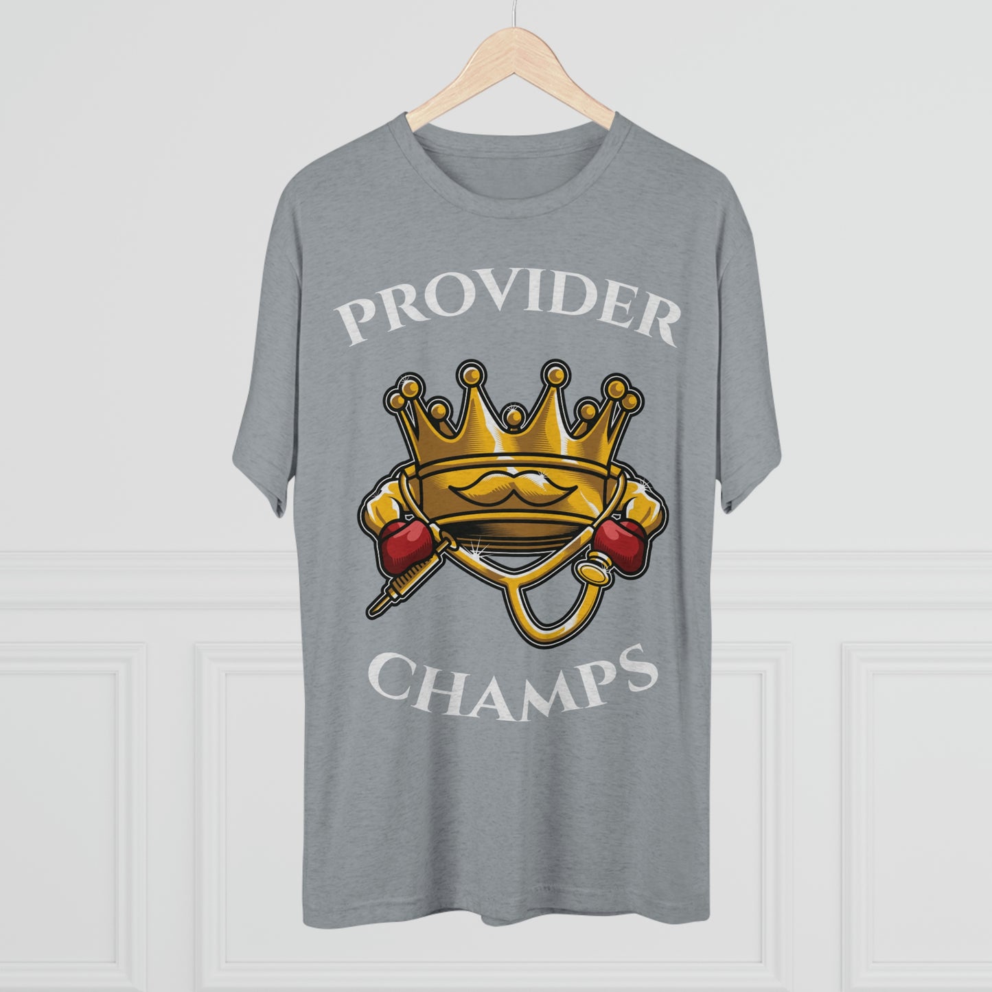 PROVIDER CHAMPS - PREMIUM SOFT - Unisex Tri-Blend Crew Tee (Next Level 6010)
