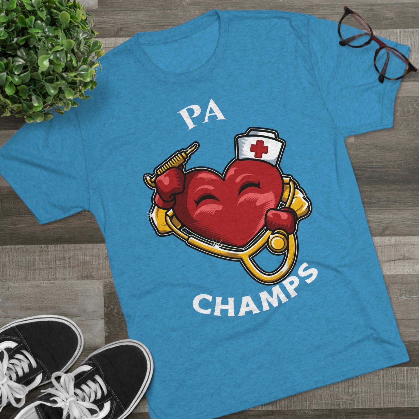 PA CHAMPS - PREMIUM SOFT - Unisex Tri-Blend Crew Tee (Next Level 6010)