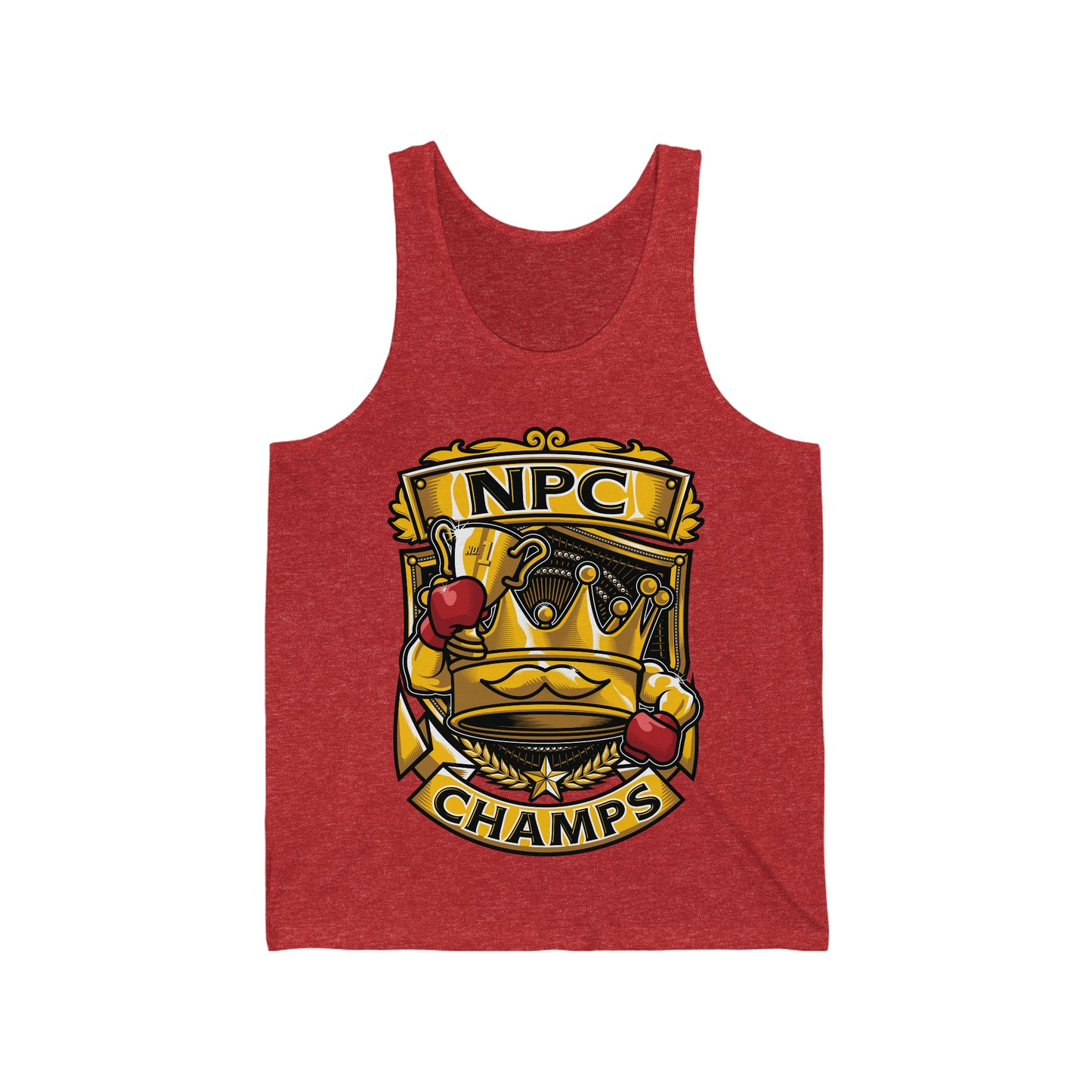 NPC CHAMPS - PREMIUM SOFT - Unisex Jersey Tank (Bella+Canvas 3480)