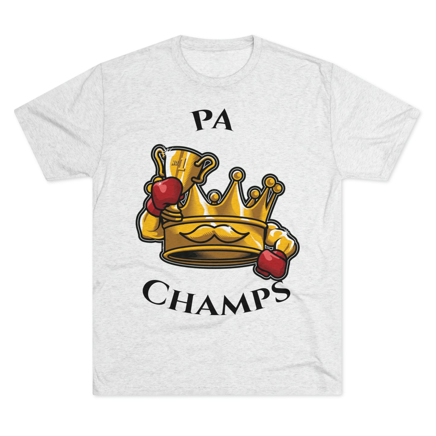 PA CHAMPS (Alternate Logo) - PREMIUM SOFT - Unisex Tri-Blend Crew Tee (Next Level 6010)