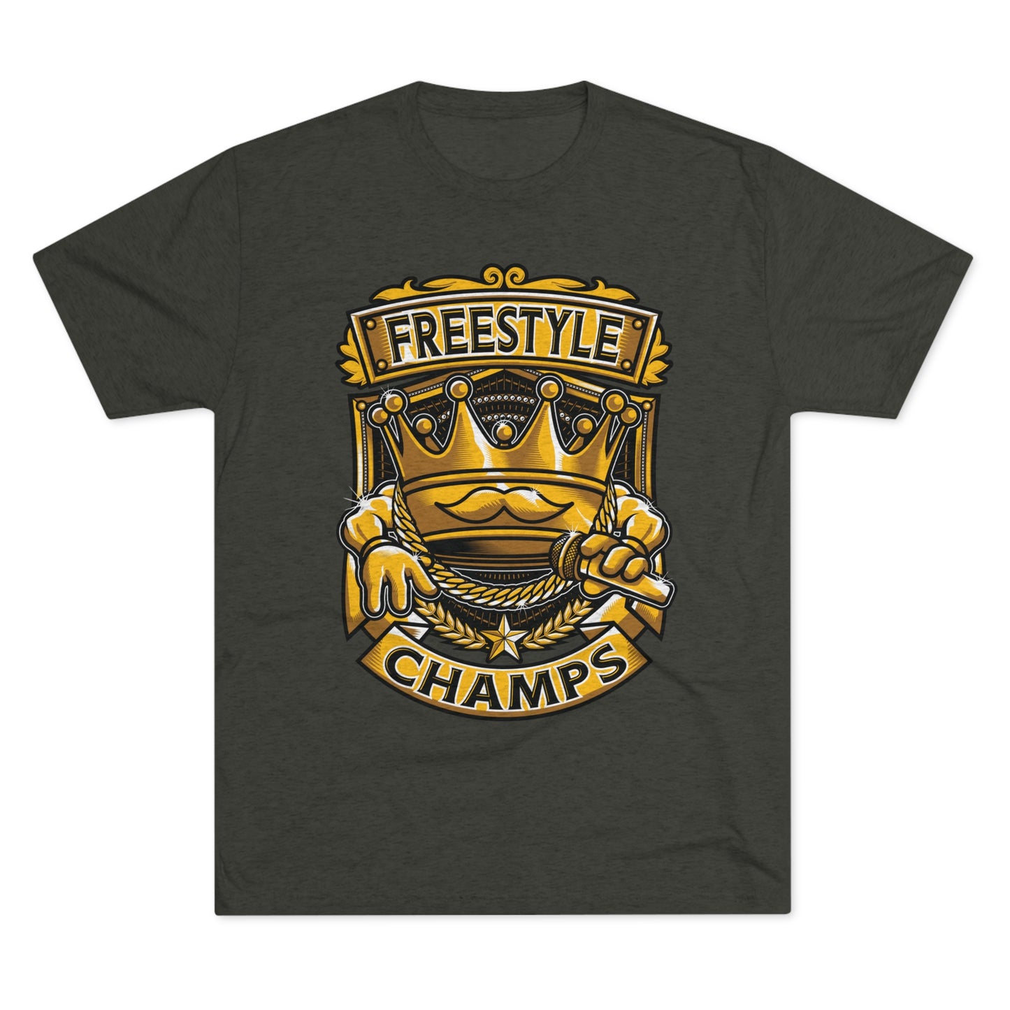 FREESTYLE CHAMPS - PREMIUM SOFT - Unisex Tri-Blend Crew Tee (Next Level 6010)