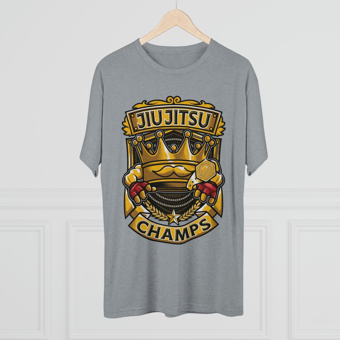 JIUJITSU CHAMPS - PREMIUM SOFT - Unisex Tri-Blend Crew Tee (Next Level 6010)