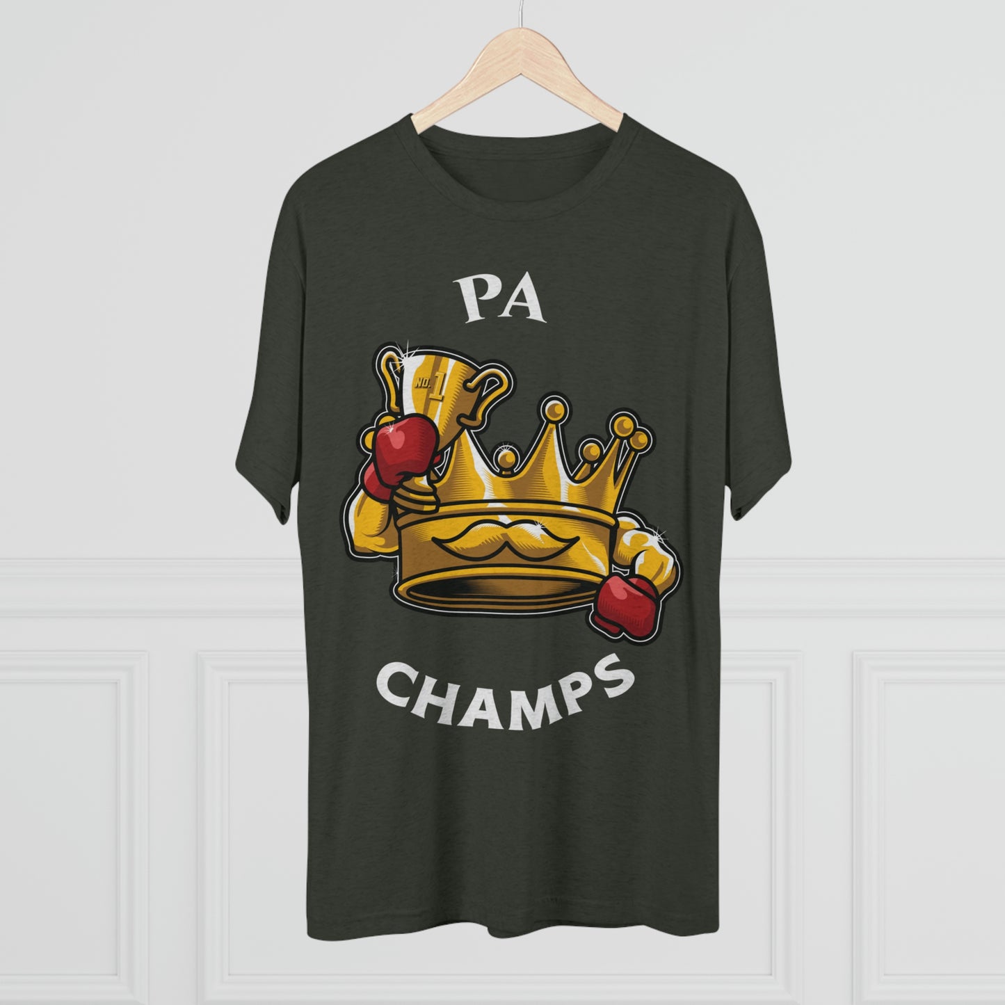 PA CHAMPS (Alternate Logo) - PREMIUM SOFT - Unisex Tri-Blend Crew Tee (Next Level 6010)