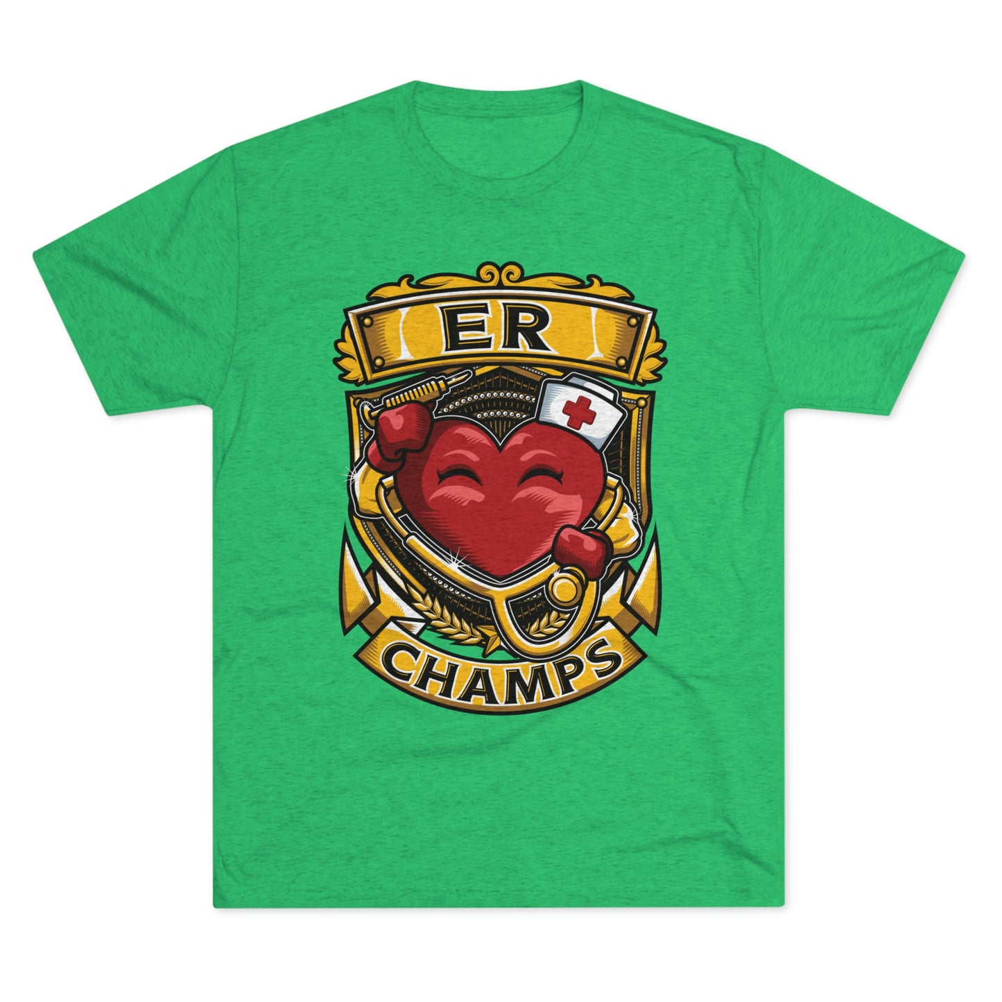 ER CHAMPS - PREMIUM SOFT - Unisex Tri-Blend Crew Tee (Next Level 6010)