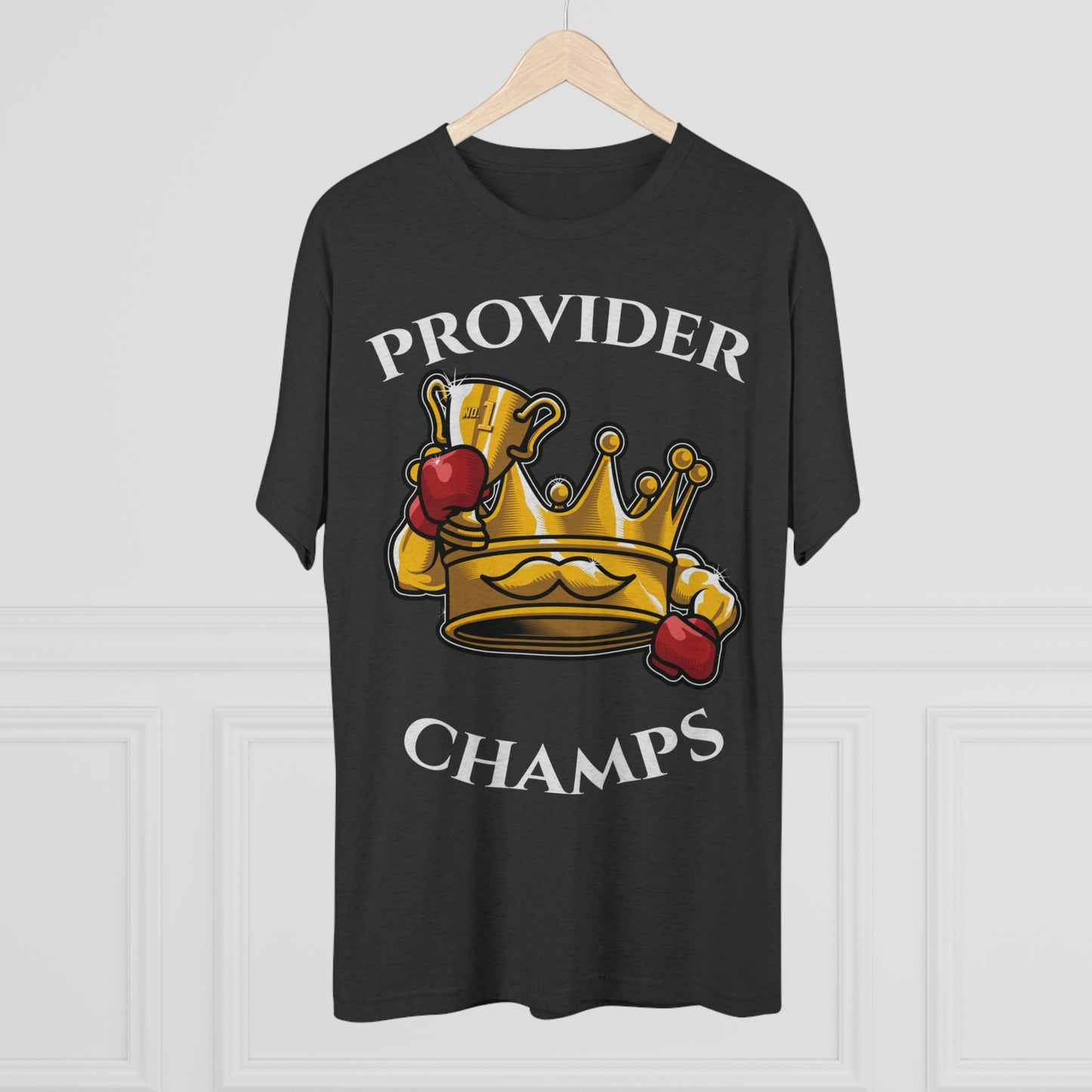 PROVIDER CHAMPS (Alternate Design) - PREMIUM SOFT - Unisex Tri-Blend Crew Tee (Next Level 6010)