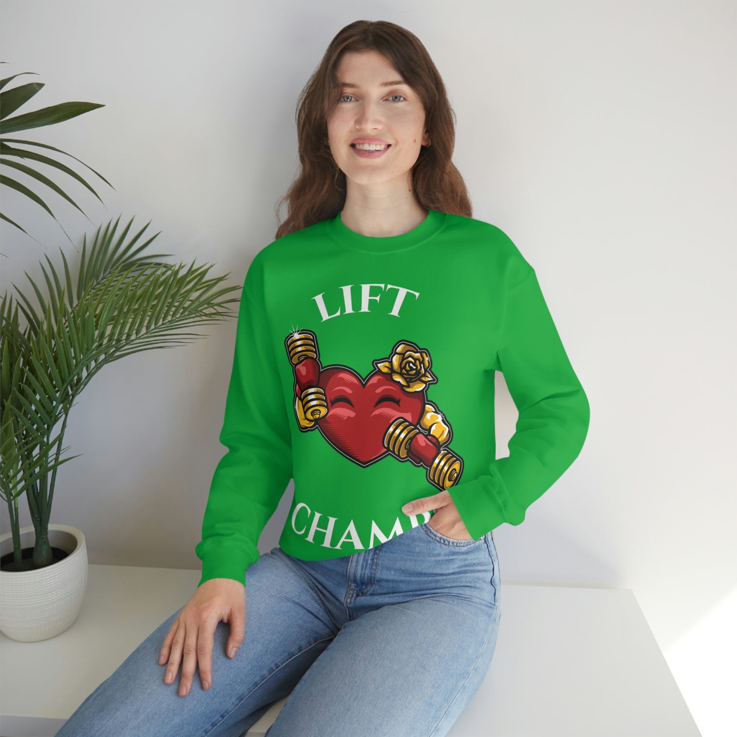 Lift Champs! - Unisex Heavy Blend™ Crewneck Sweatshirt