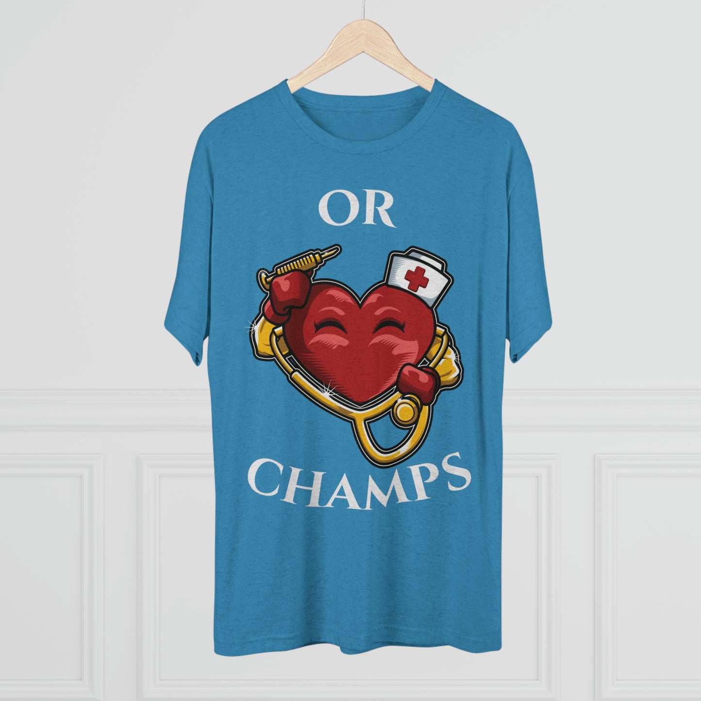 OR CHAMPS - PREMIUM SOFT - Unisex Tri-Blend Crew Tee (Next Level 6010)