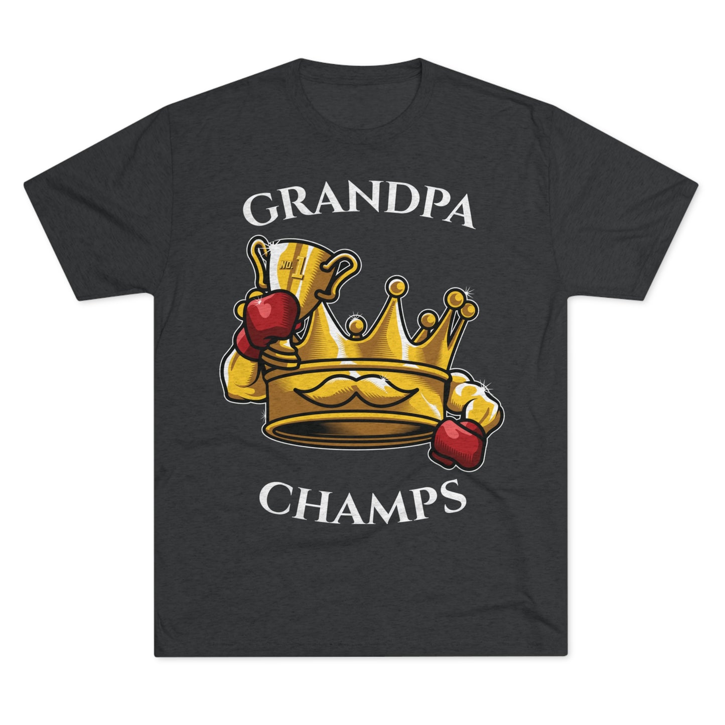 GRANDPA CHAMPS - PREMIUM SOFT - Unisex Tri-Blend Crew Tee (Next Level 6010)