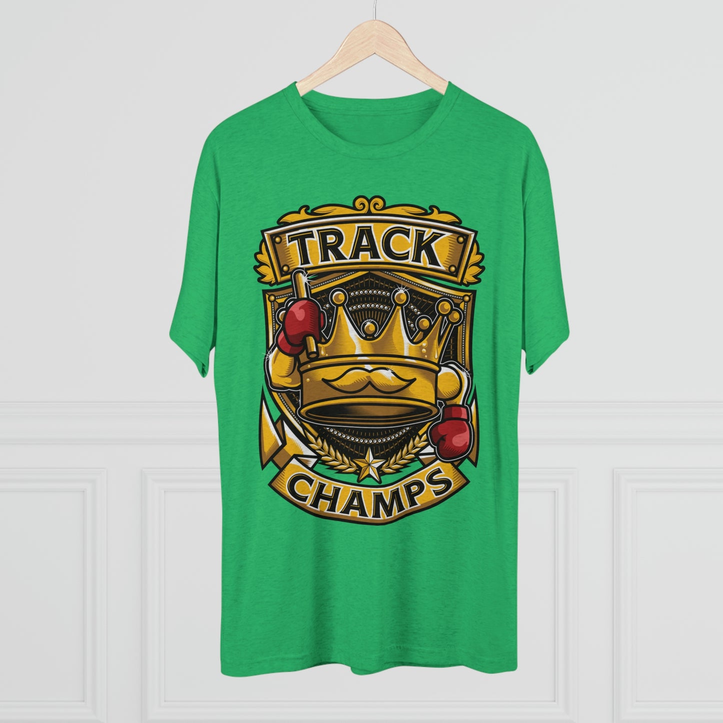 TRACK CHAMPS - PREMIUM SOFT - Unisex Tri-Blend Crew Tee (Next Level 6010)