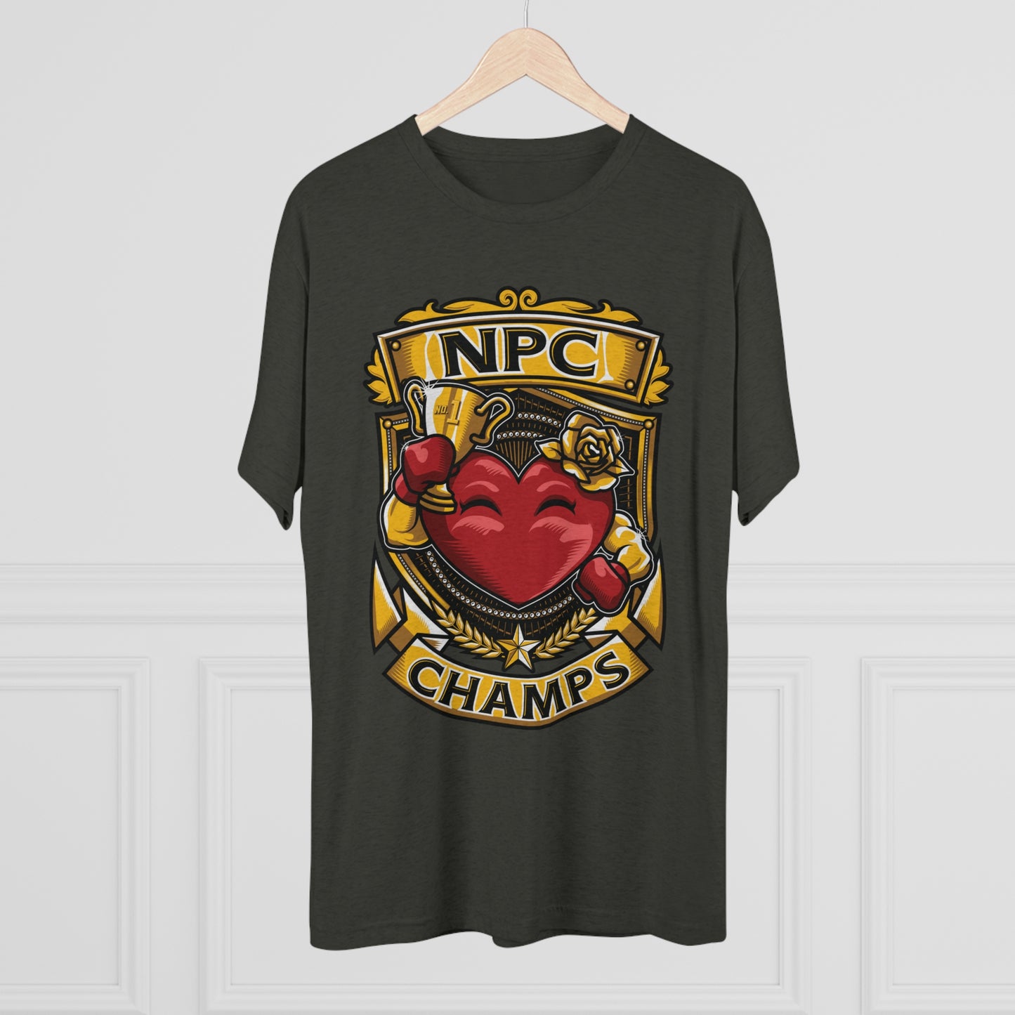 NPC CHAMPS - PREMIUM SOFT - Unisex Tri-Blend Crew Tee (Next Level 6010)
