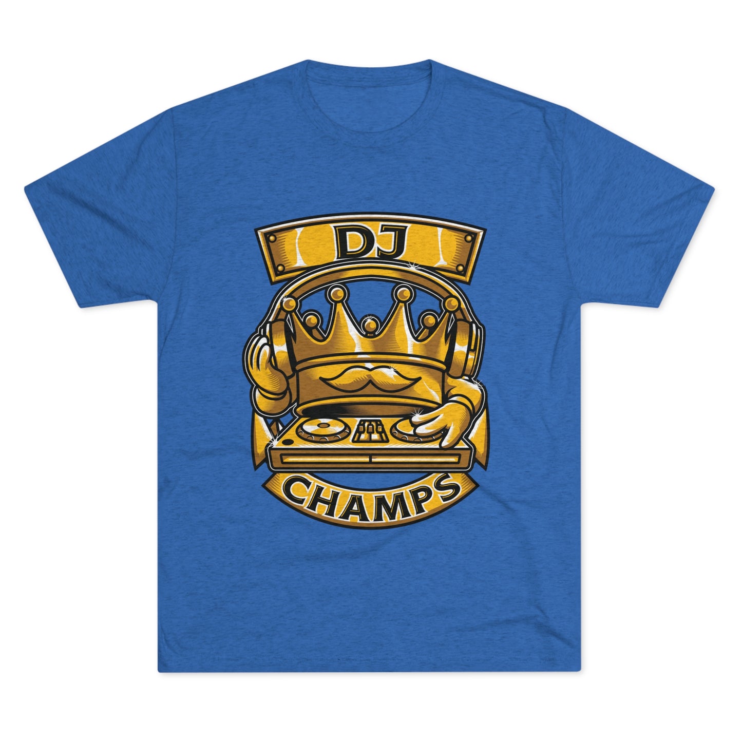 DJ CHAMPS - PREMIUM SOFT - Unisex Tri-Blend Crew Tee (Next Level 6010)
