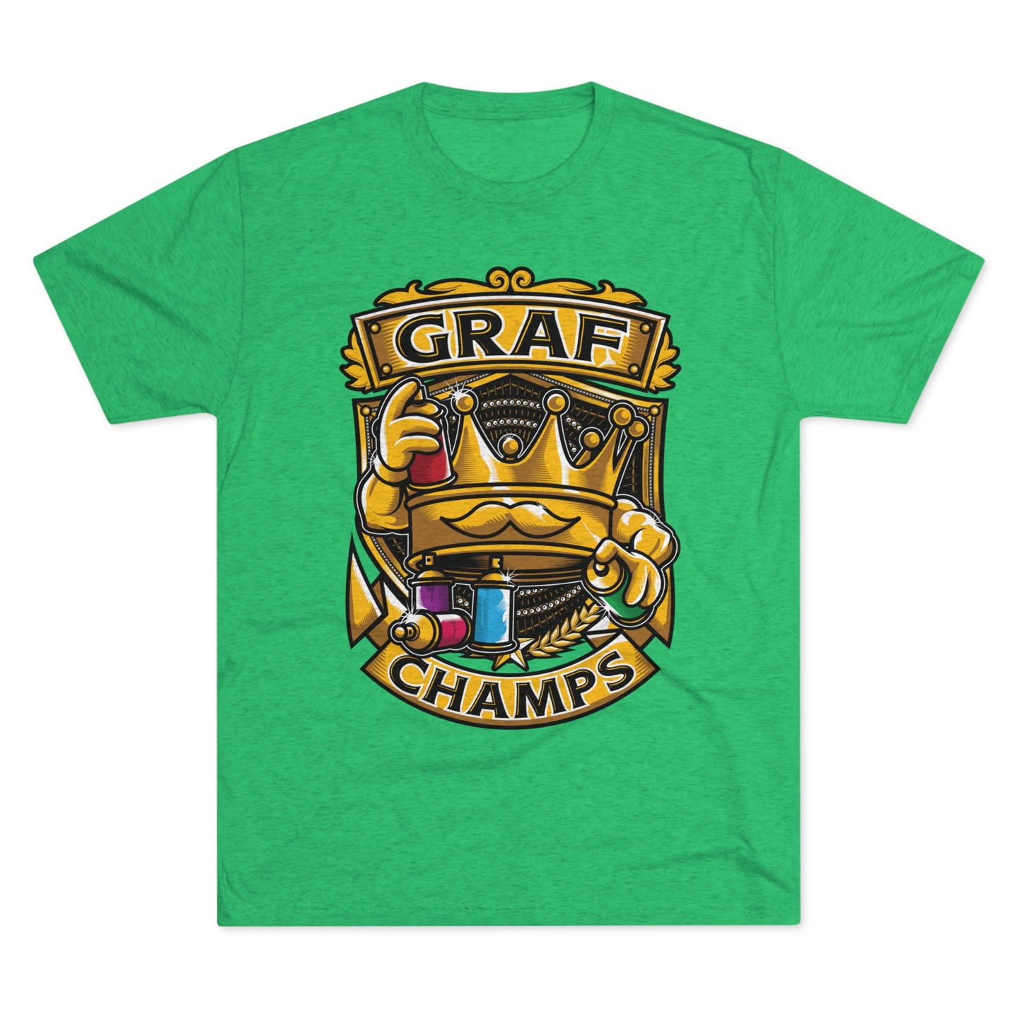 GRAF CHAMPS - PREMIUM SOFT - Unisex Tri-Blend Crew Tee (Next Level 6010)