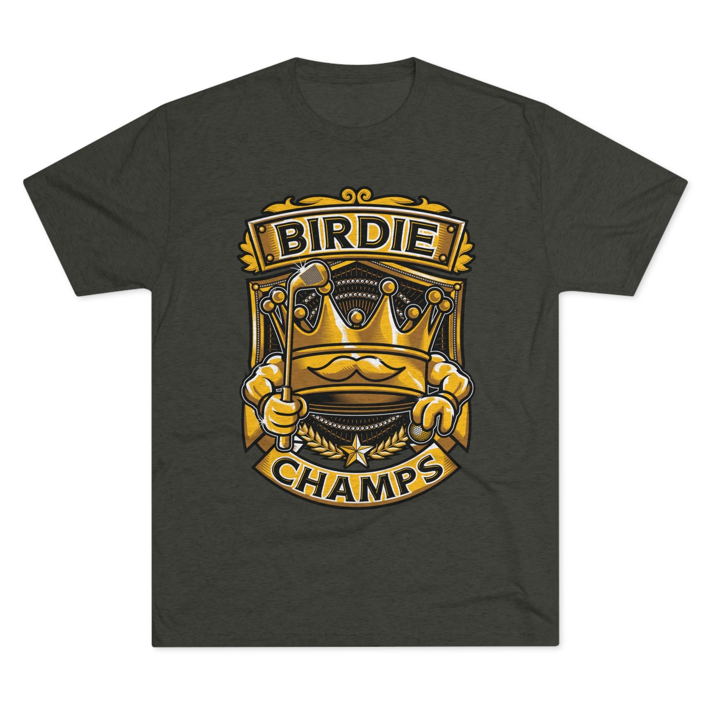 BIRDIE CHAMPS - PREMIUM SOFT - Unisex Tri-Blend Crew Tee (Next Level 6010)