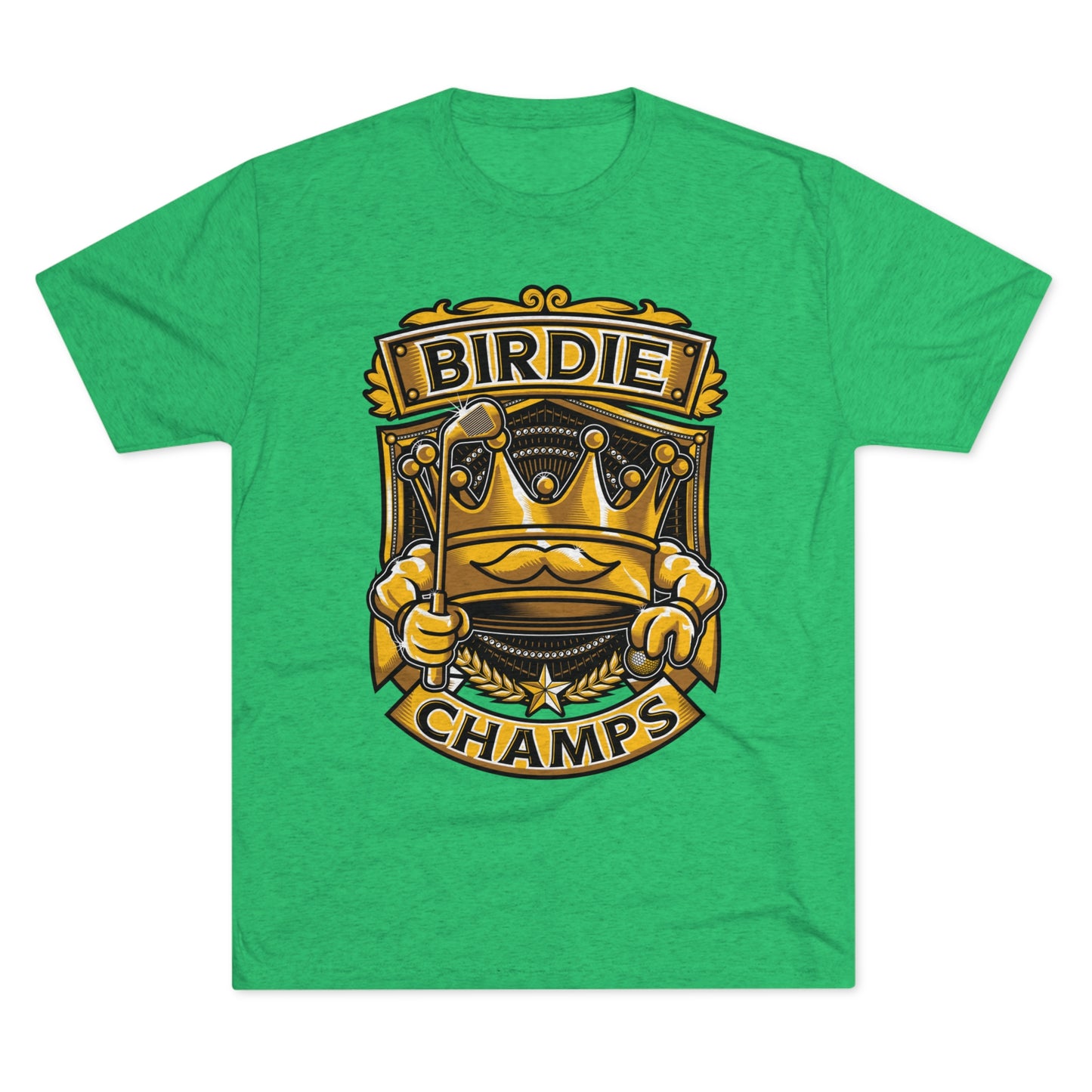 BIRDIE CHAMPS - PREMIUM SOFT - Unisex Tri-Blend Crew Tee (Next Level 6010)