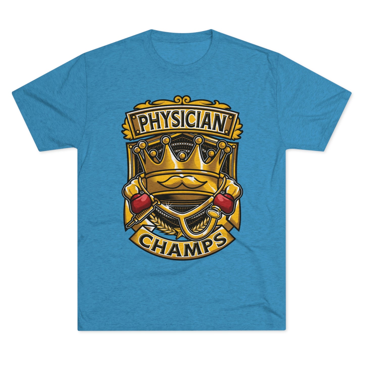 PHYSICIAN CHAMPS - PREMIUM SOFT - Unisex Tri-Blend Crew Tee (Next Level 6010)