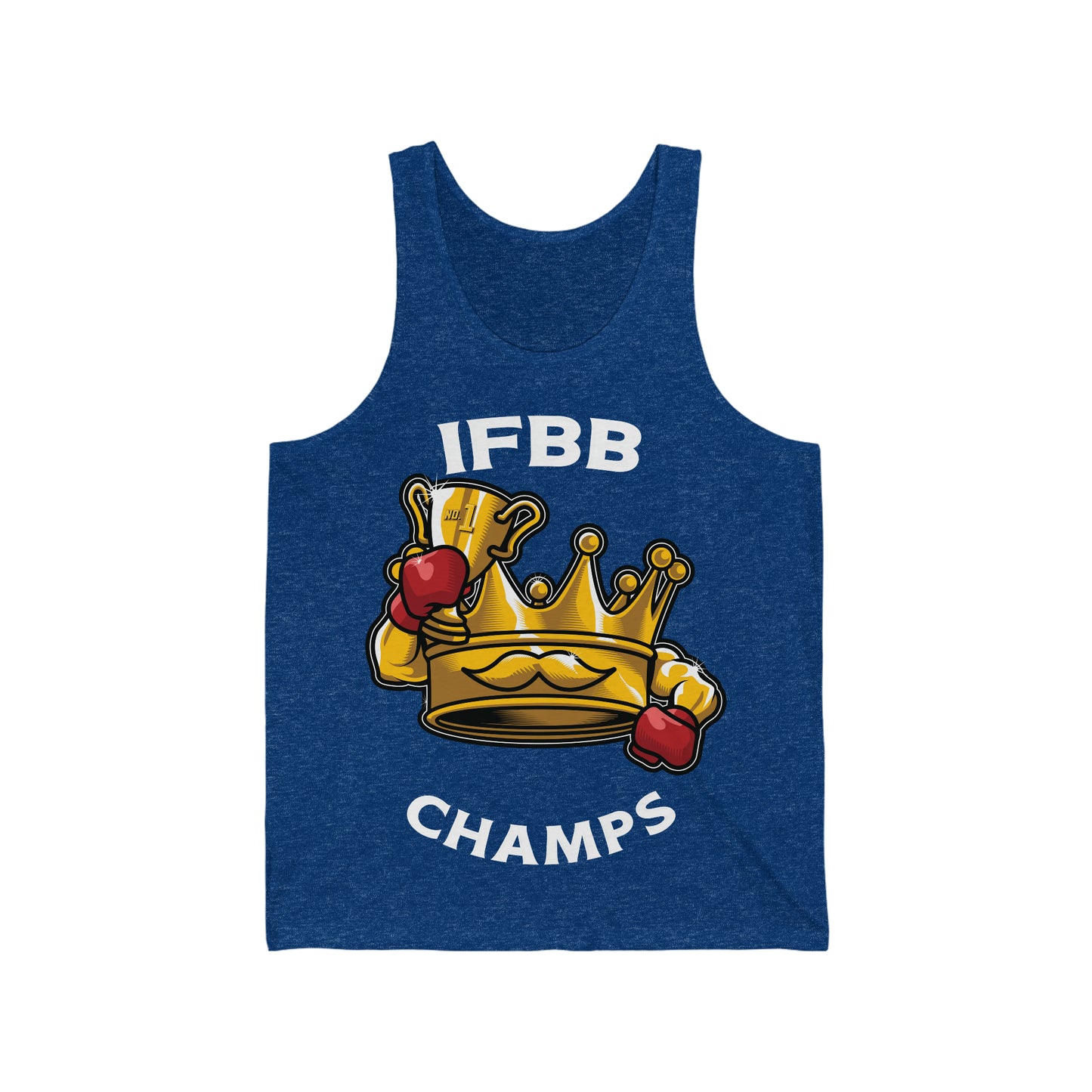 IFBB CHAMPS (v2) - PREMIUM SOFT - Unisex Jersey Tank (Bella+Canvas 3480)