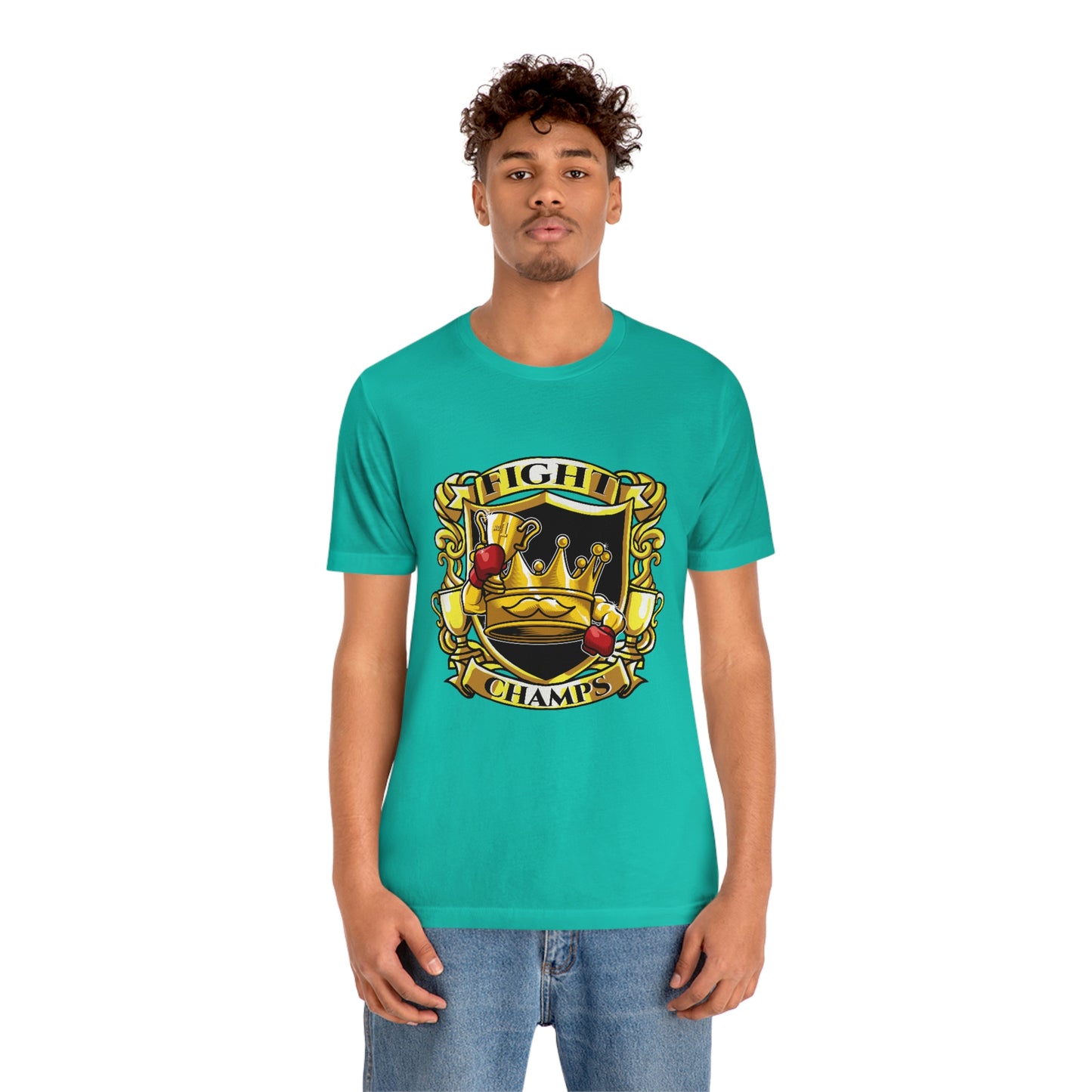 Fight Champs! Unisex Jersey Short Sleeve Tee (Bella+Canvas)