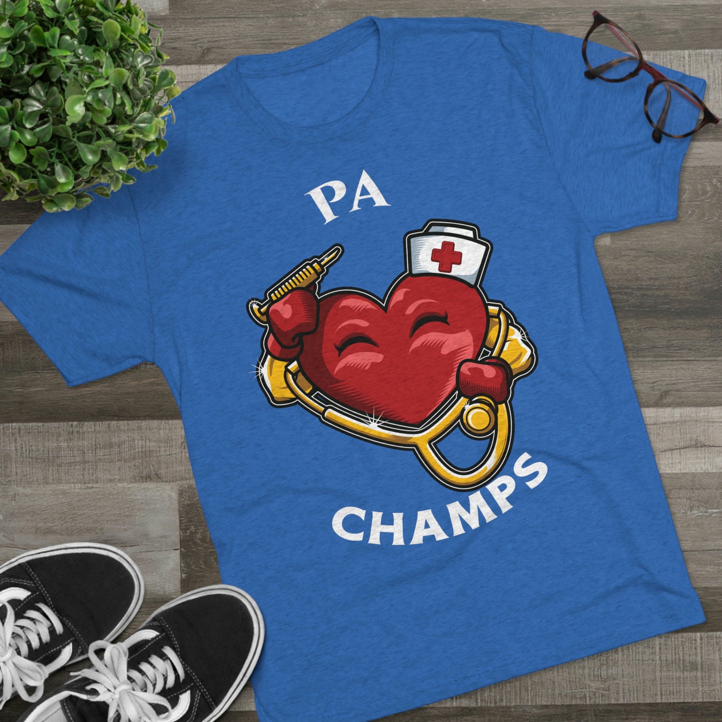PA CHAMPS - PREMIUM SOFT - Unisex Tri-Blend Crew Tee (Next Level 6010)