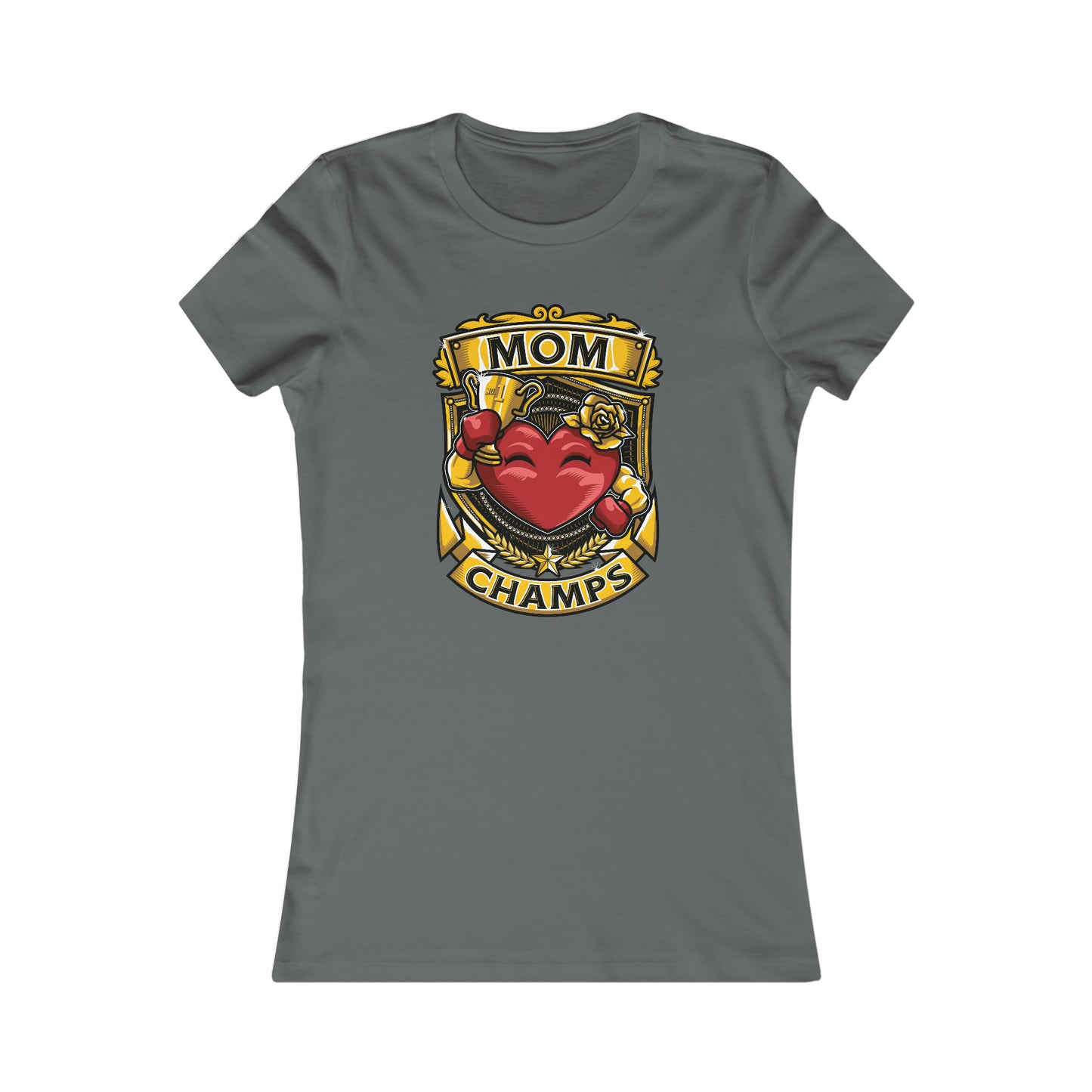 Mom Champs! Women's Favorite Tee (Bella+Canva)