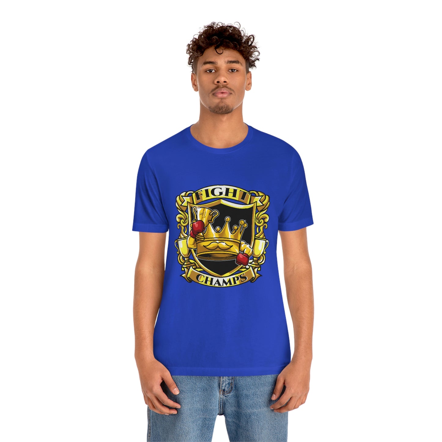Fight Champs! Unisex Jersey Short Sleeve Tee (Bella+Canvas)