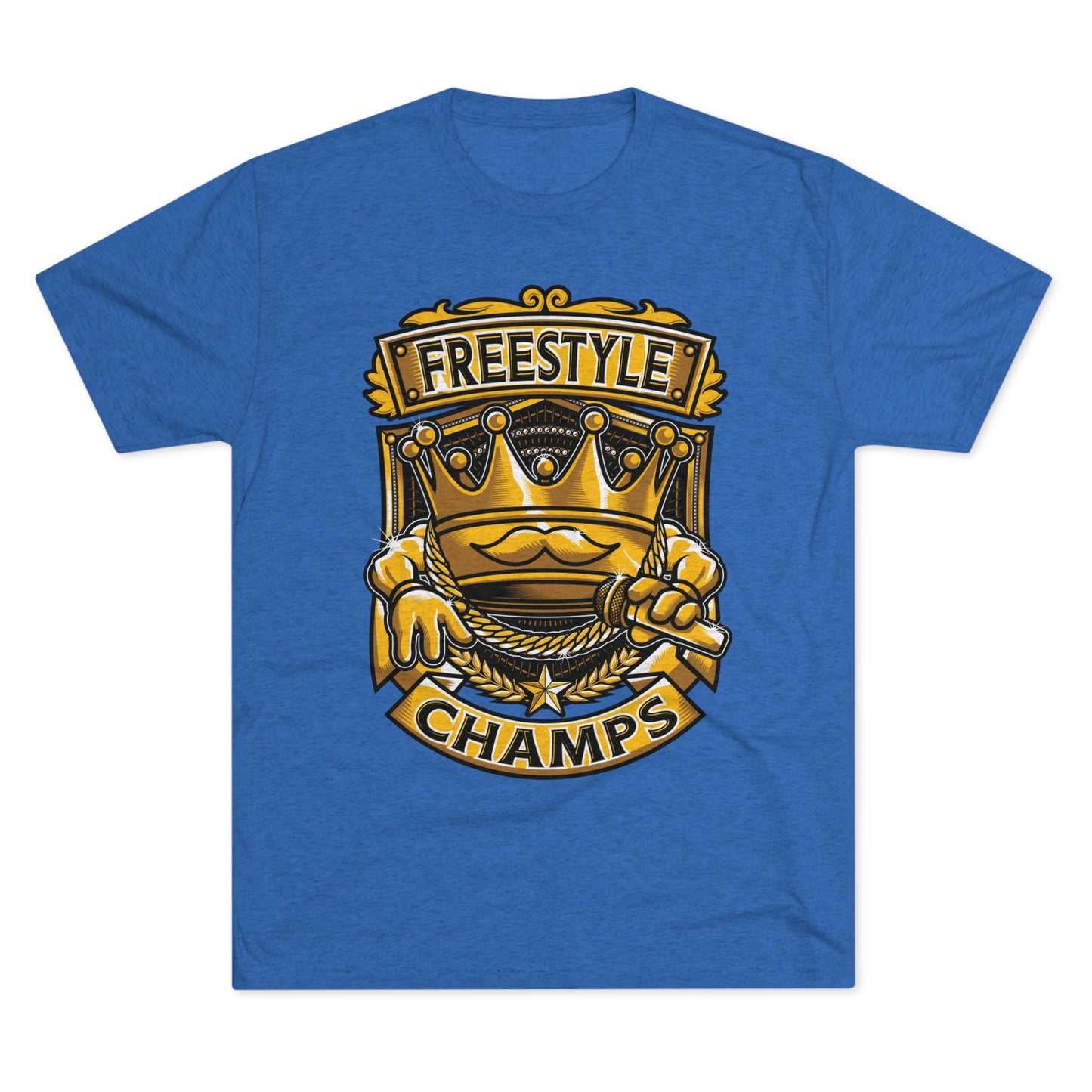 FREESTYLE CHAMPS - PREMIUM SOFT - Unisex Tri-Blend Crew Tee (Next Level 6010)