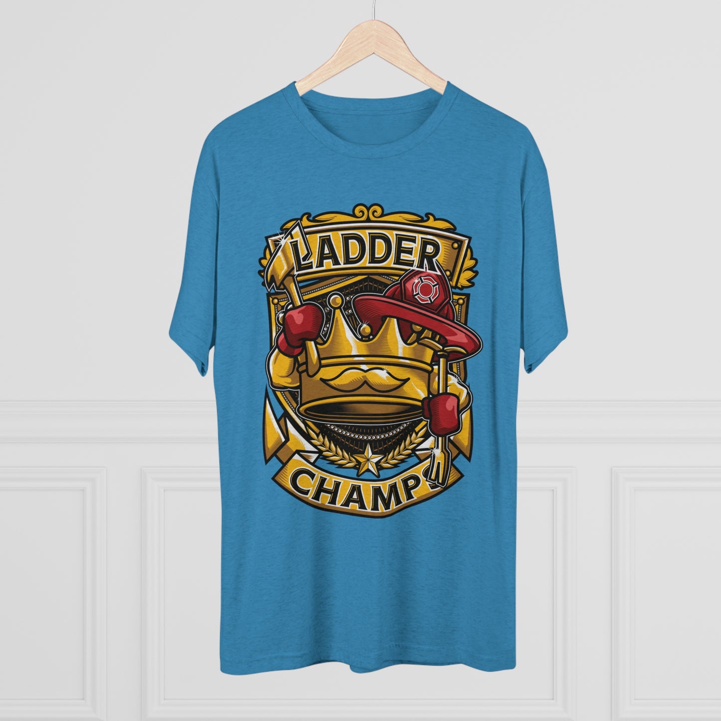 LADDER CHAMPS - PREMIUM SOFT - Unisex Tri-Blend Crew Tee (Next Level 6010)