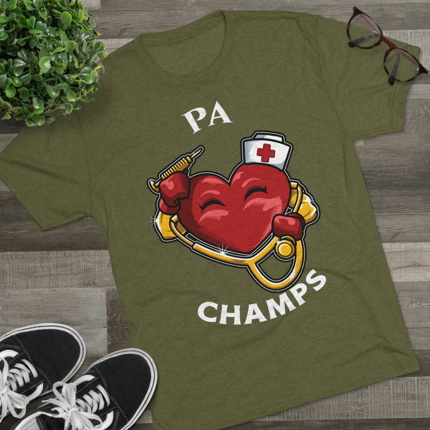 PA CHAMPS - PREMIUM SOFT - Unisex Tri-Blend Crew Tee (Next Level 6010)