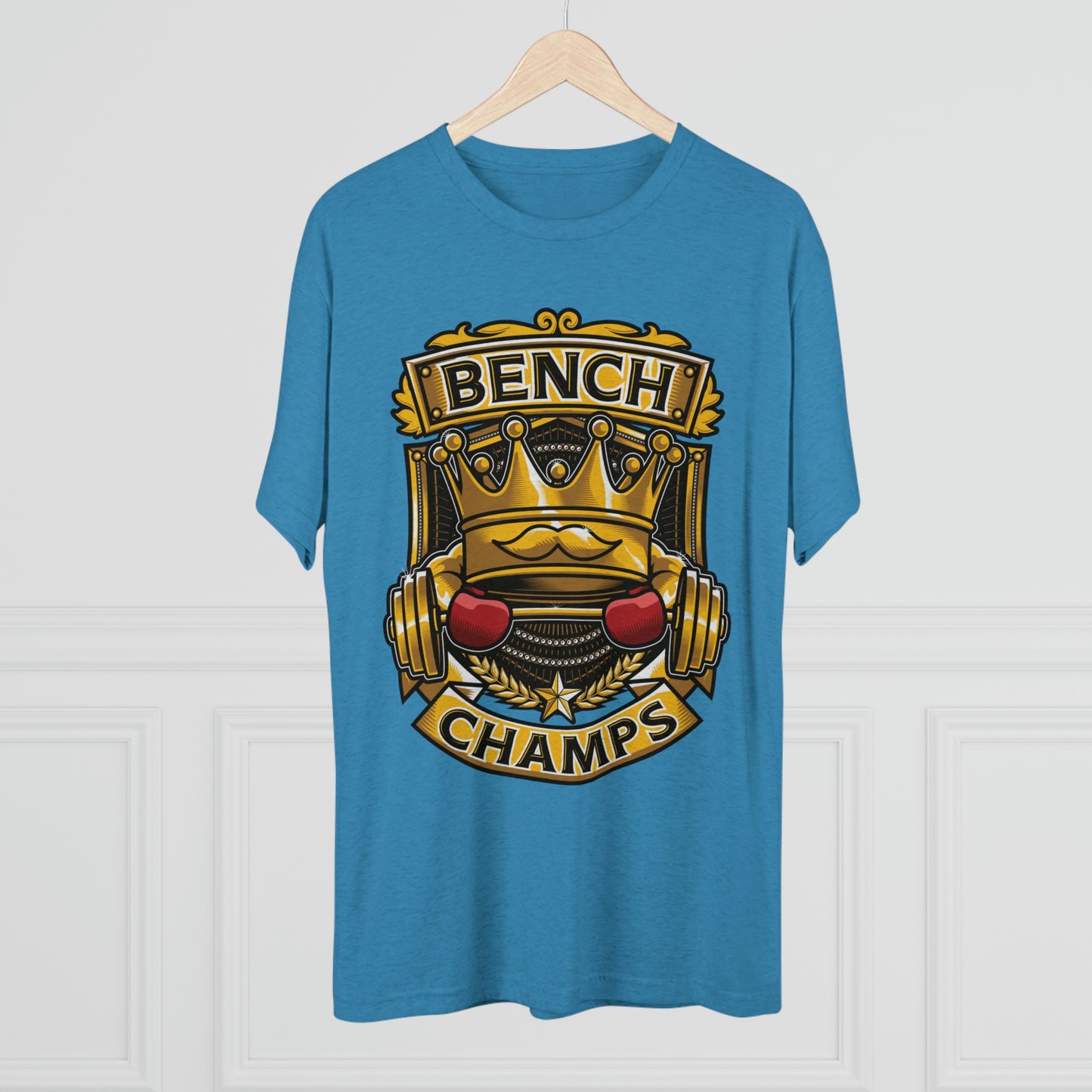 BENCH CHAMPS - PREMIUM SOFT - Unisex Tri-Blend Crew Tee (Next Level 6010)