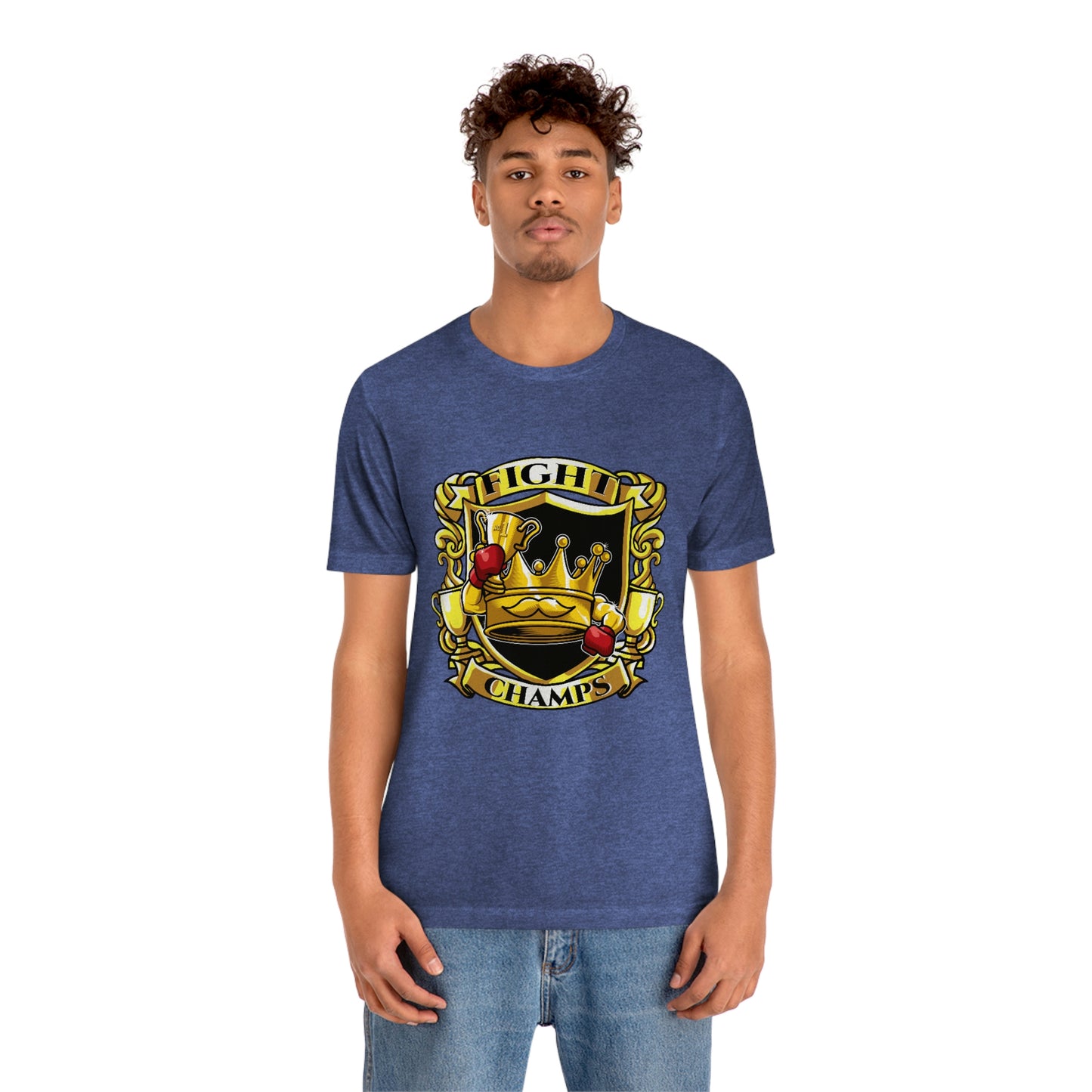 Fight Champs! Unisex Jersey Short Sleeve Tee (Bella+Canvas)