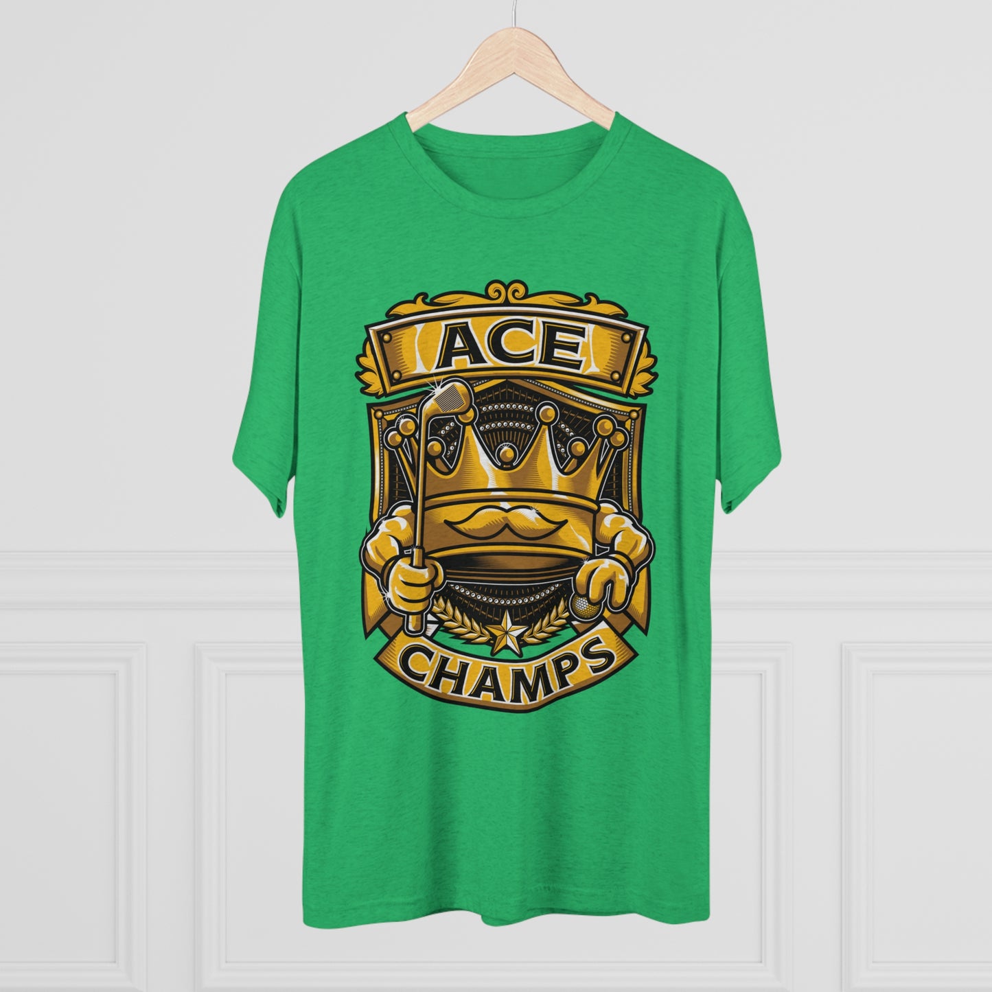 ACE CHAMPS - PREMIUM SOFT - Unisex Tri-Blend Crew Tee (Next Level 6010)