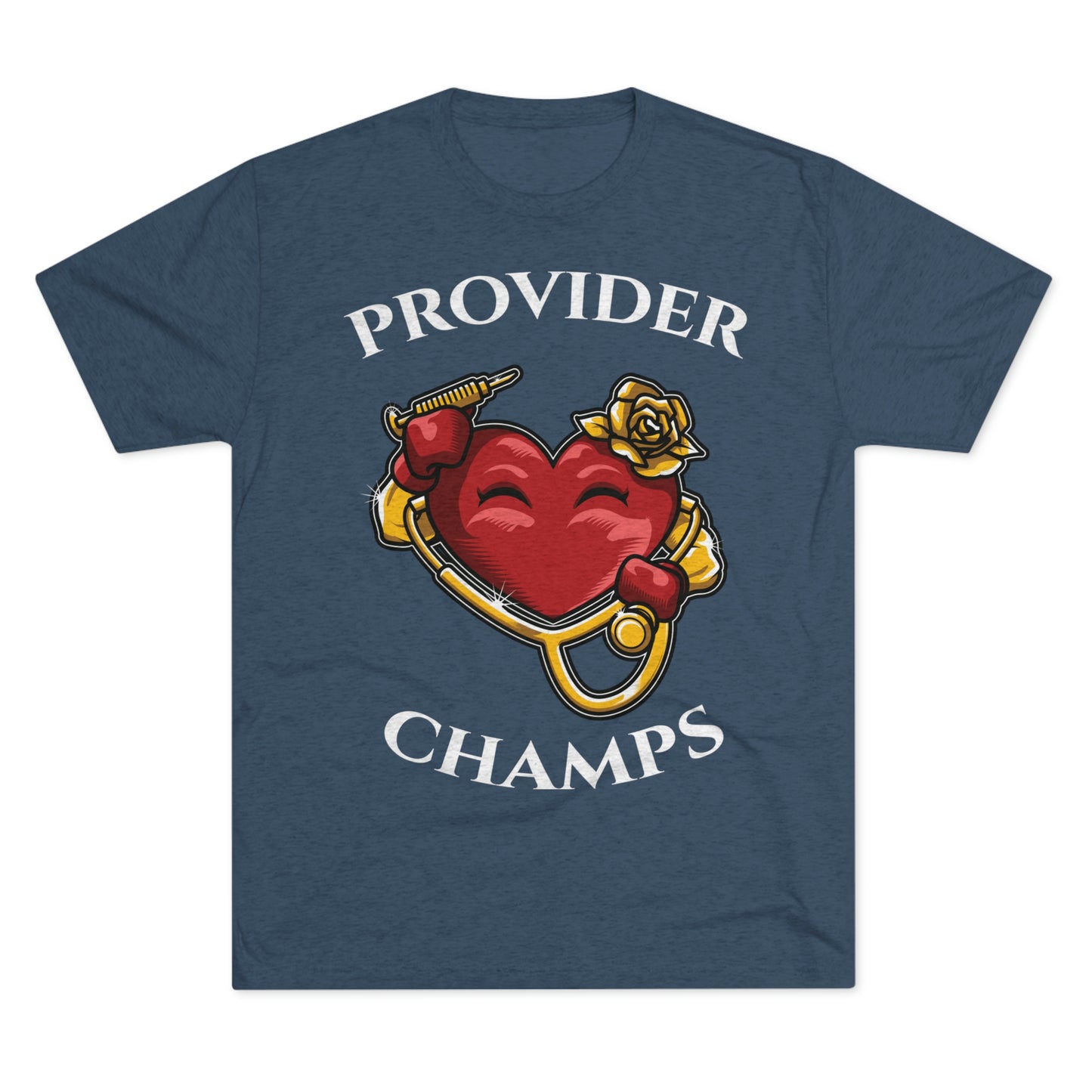 PROVIDER CHAMPS - PREMIUM SOFT - Unisex Tri-Blend Crew Tee (Next Level 6010)