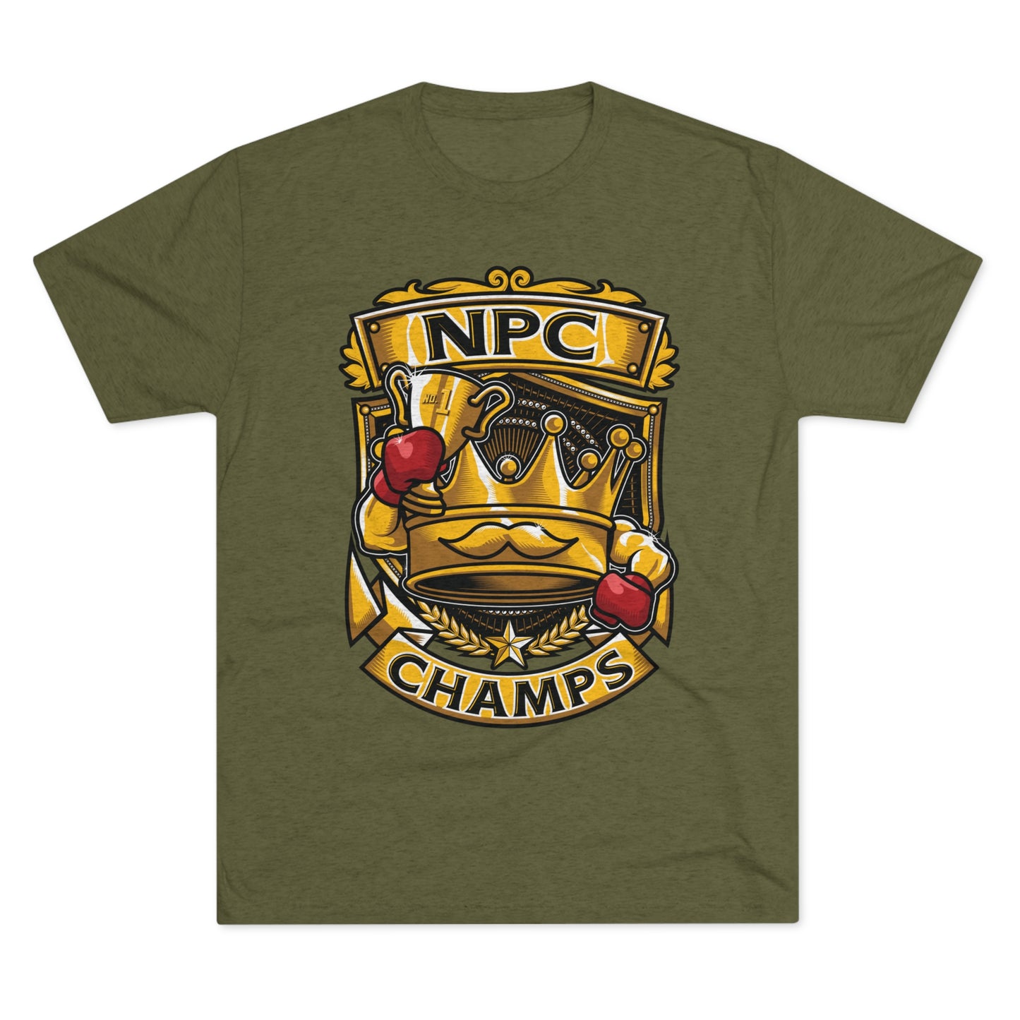 NPC CHAMPS - PREMIUM SOFT - Unisex Tri-Blend Crew Tee (Next Level 6010)