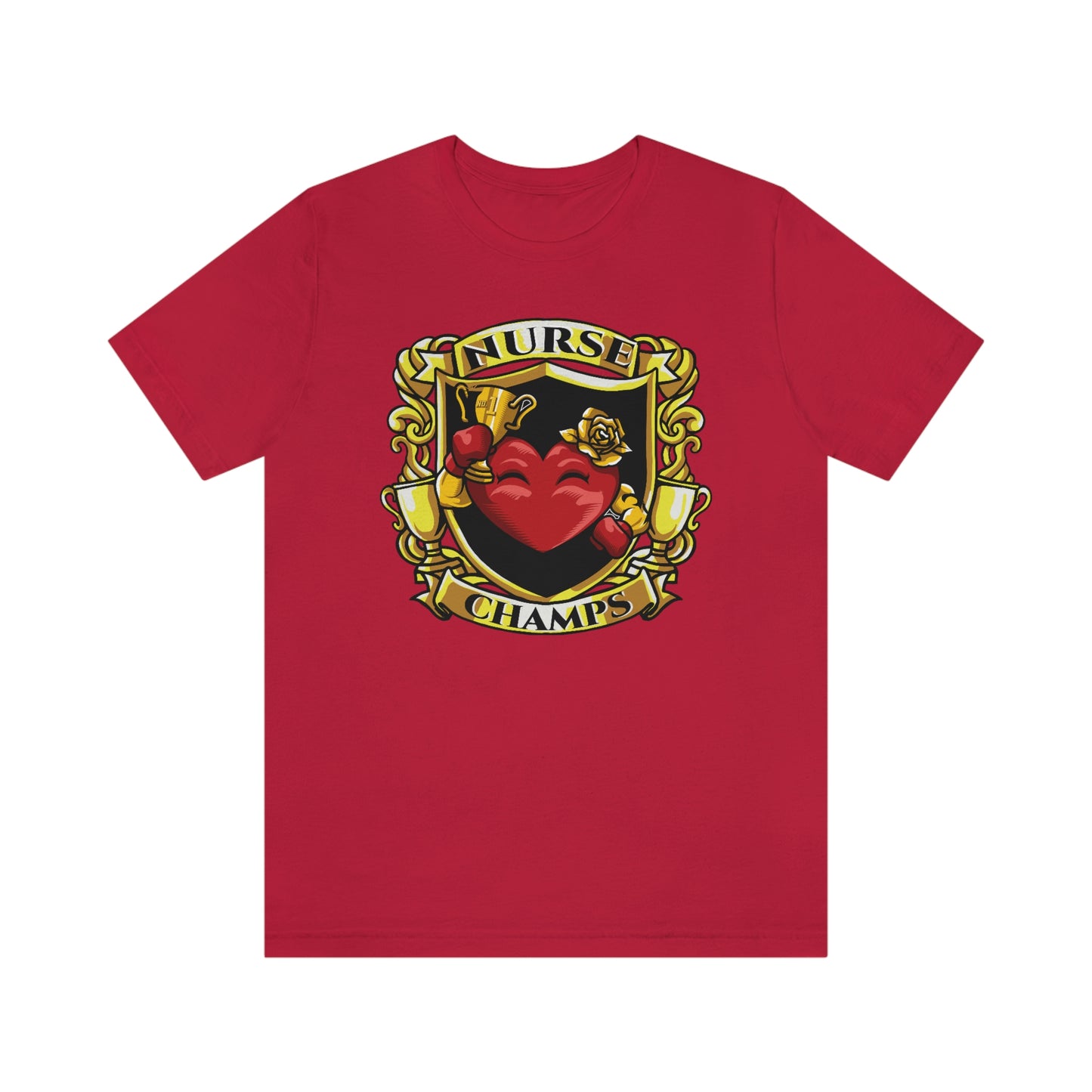 Nurse Champs! - Unisex Jersey Short Sleeve Tee (Bella+Canvas)