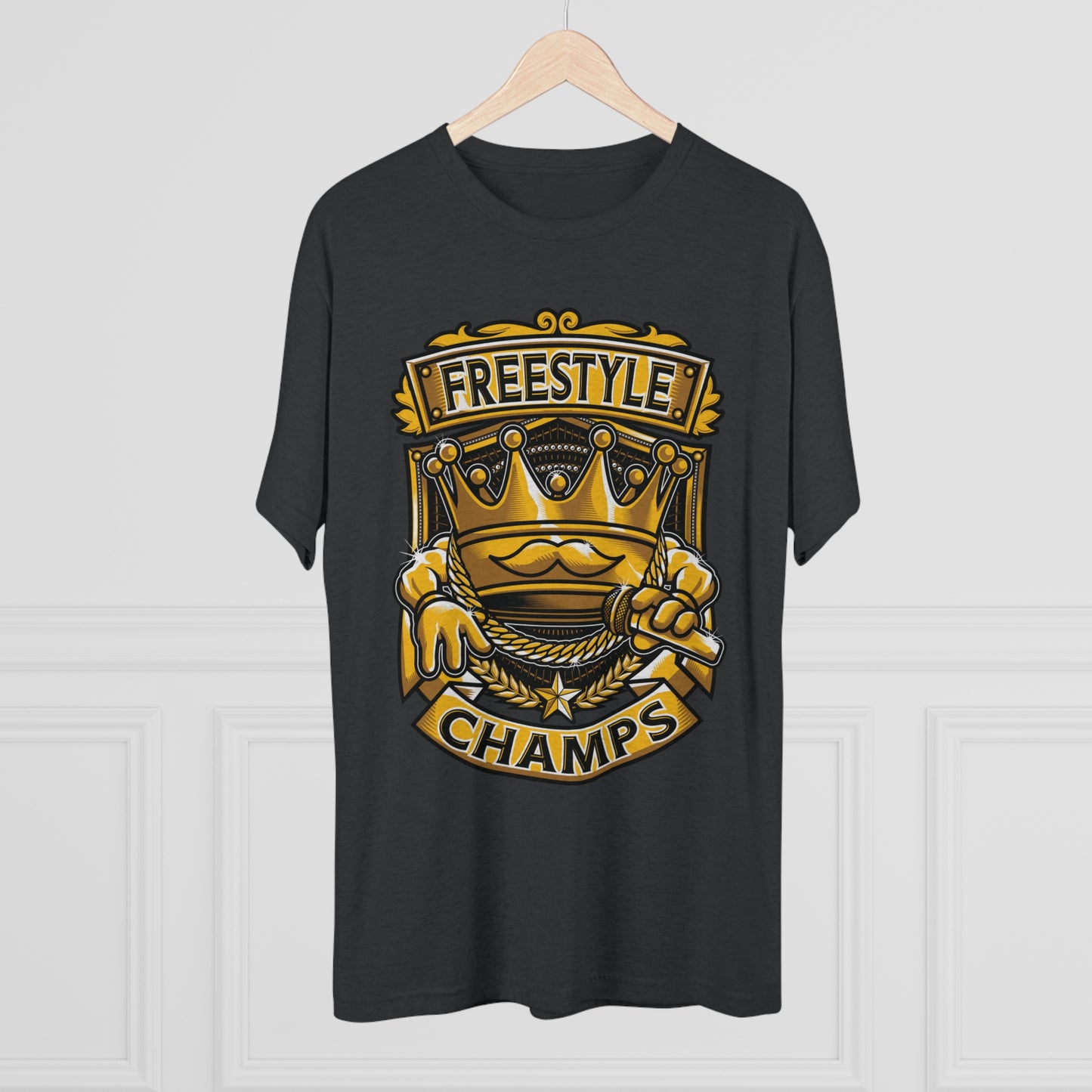 FREESTYLE CHAMPS - PREMIUM SOFT - Unisex Tri-Blend Crew Tee (Next Level 6010)