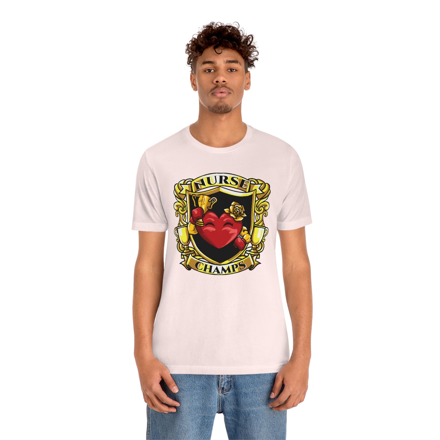 Nurse Champs! - Unisex Jersey Short Sleeve Tee (Bella+Canvas)