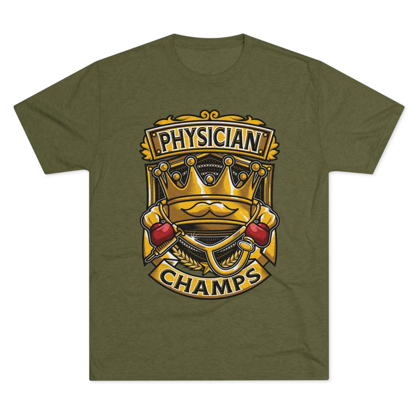 PHYSICIAN CHAMPS - PREMIUM SOFT - Unisex Tri-Blend Crew Tee (Next Level 6010)