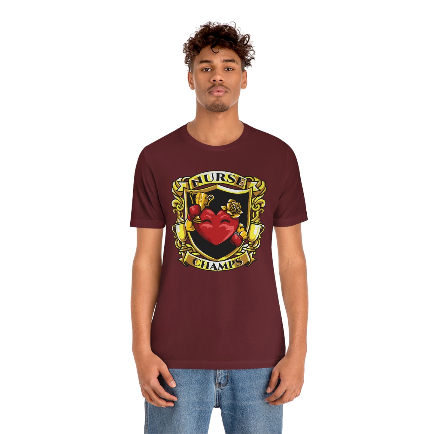 Nurse Champs! - Unisex Jersey Short Sleeve Tee (Bella+Canvas)