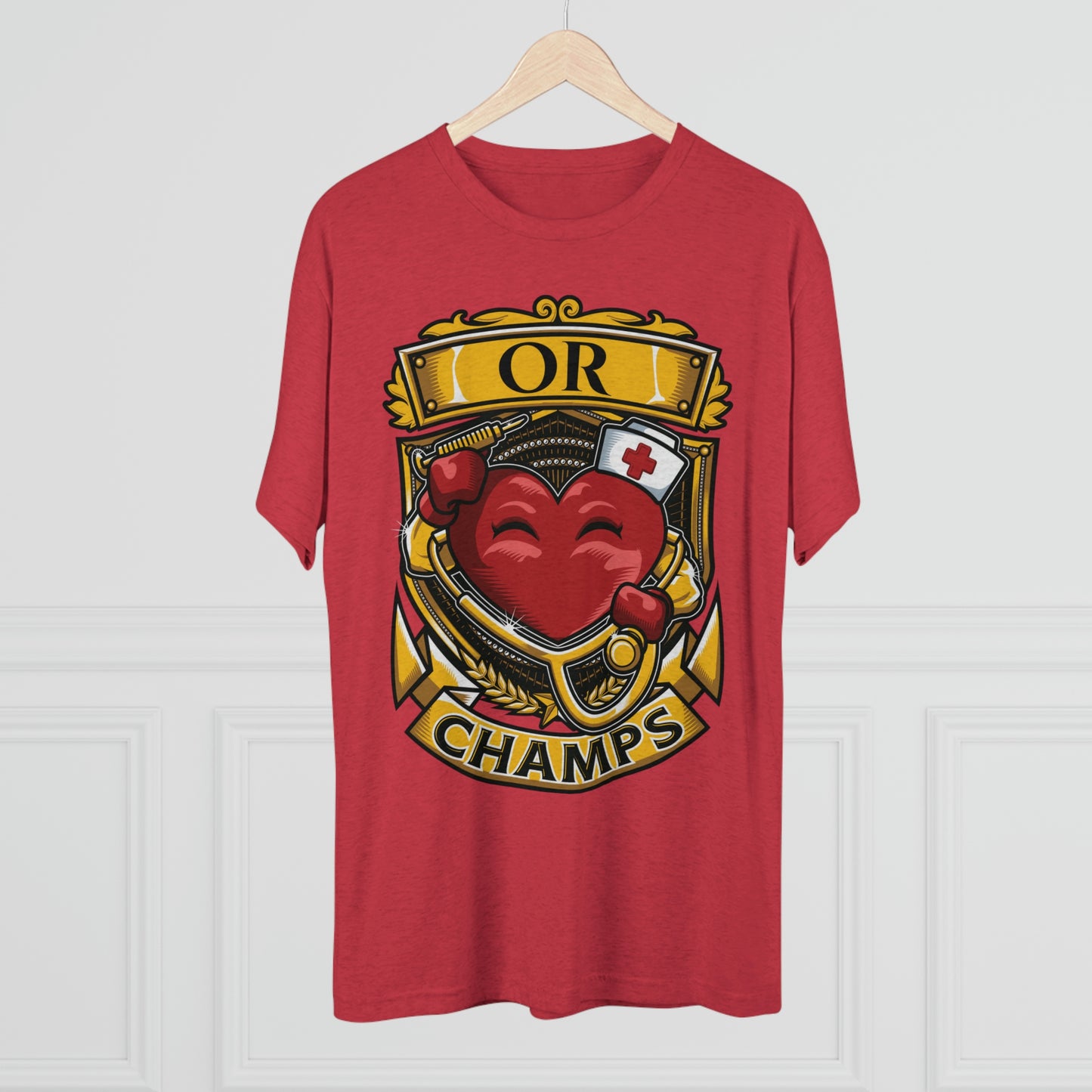 OR CHAMPS - PREMIUM SOFT - Unisex Tri-Blend Crew Tee (Next Level 6010)