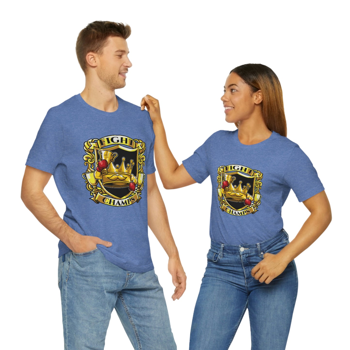 Fight Champs! Unisex Jersey Short Sleeve Tee (Bella+Canvas)