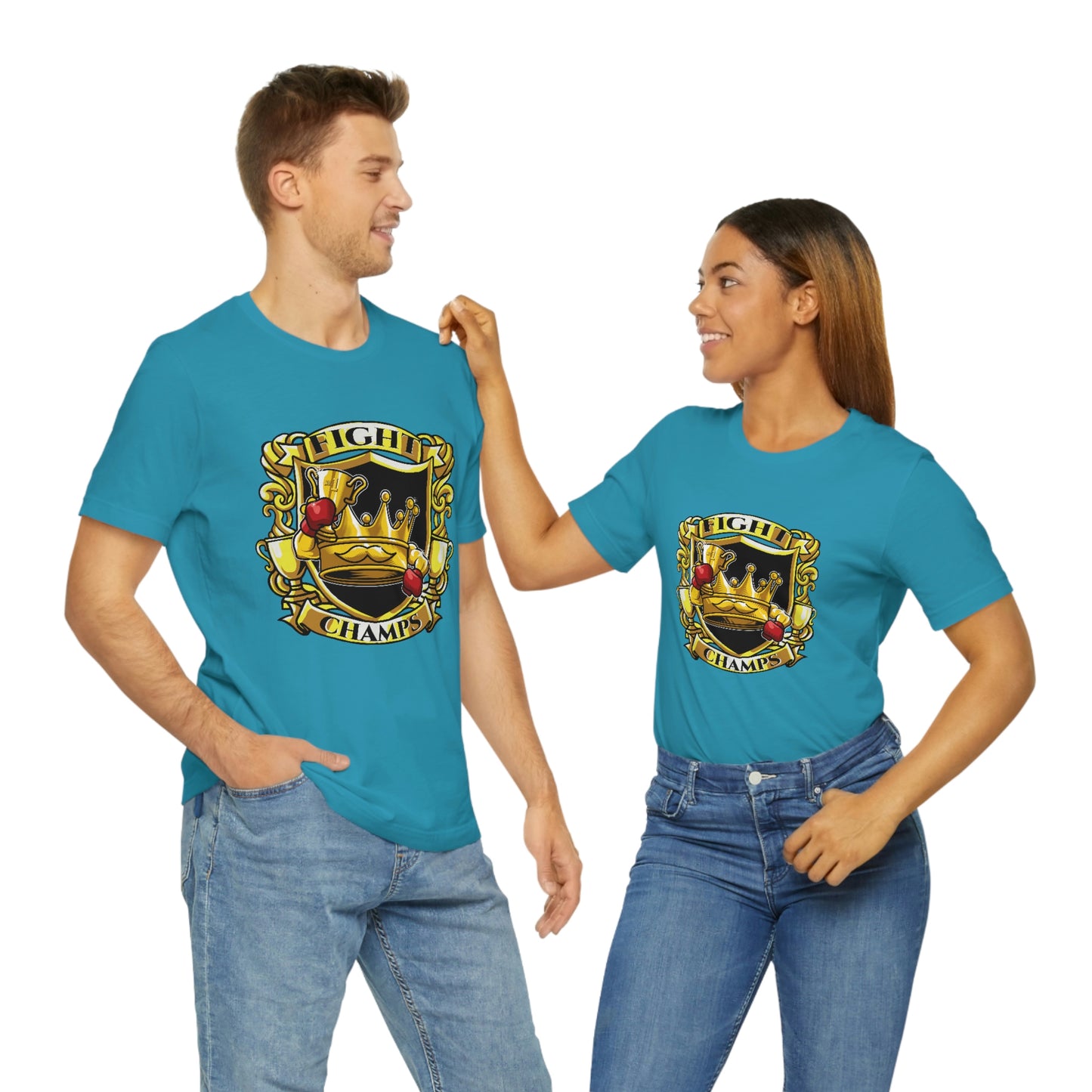 Fight Champs! Unisex Jersey Short Sleeve Tee (Bella+Canvas)