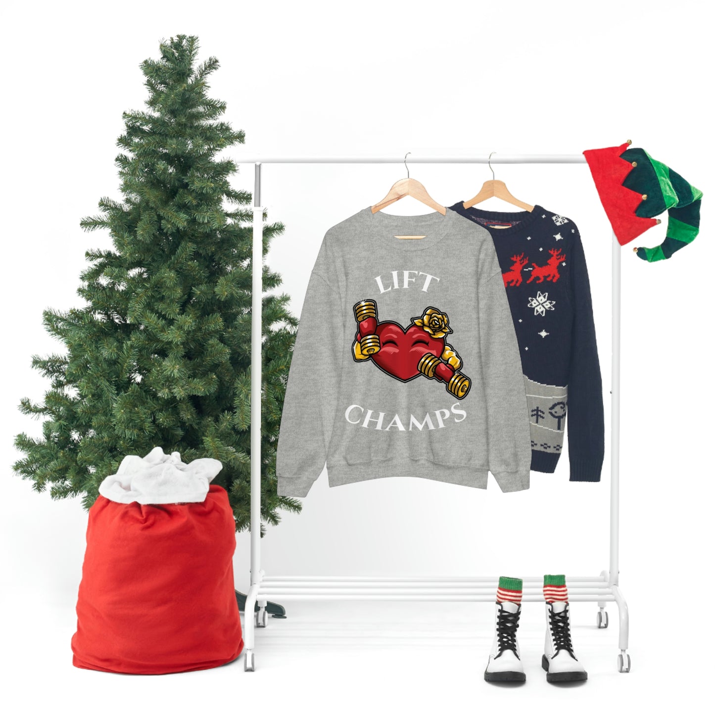 Lift Champs! - Unisex Heavy Blend™ Crewneck Sweatshirt