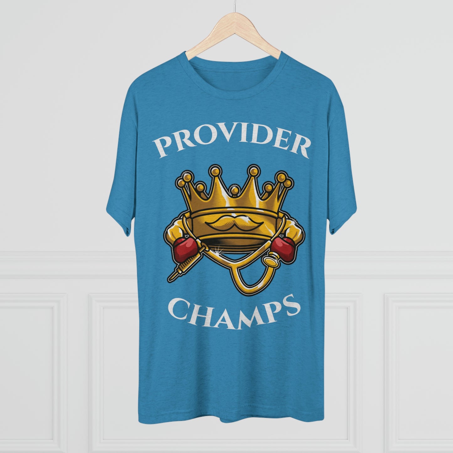 PROVIDER CHAMPS - PREMIUM SOFT - Unisex Tri-Blend Crew Tee (Next Level 6010)