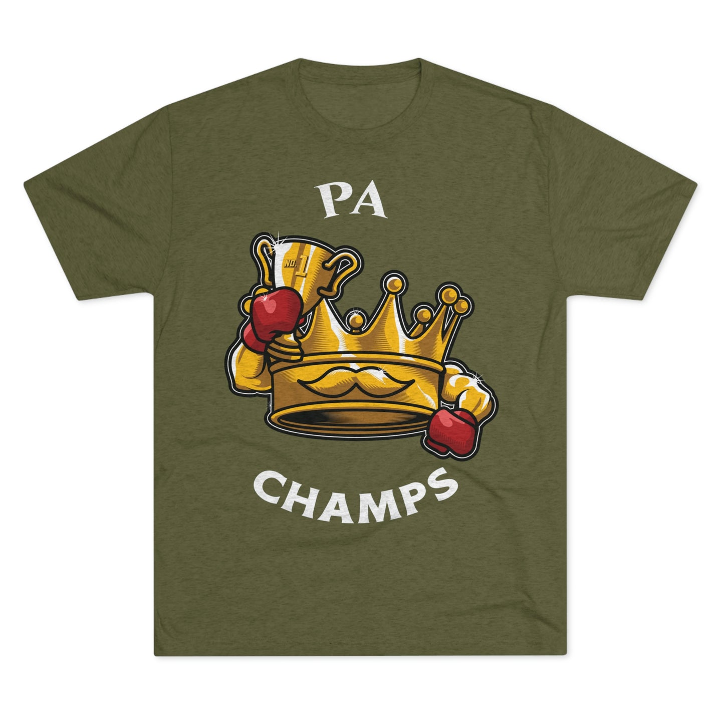 PA CHAMPS (Alternate Logo) - PREMIUM SOFT - Unisex Tri-Blend Crew Tee (Next Level 6010)