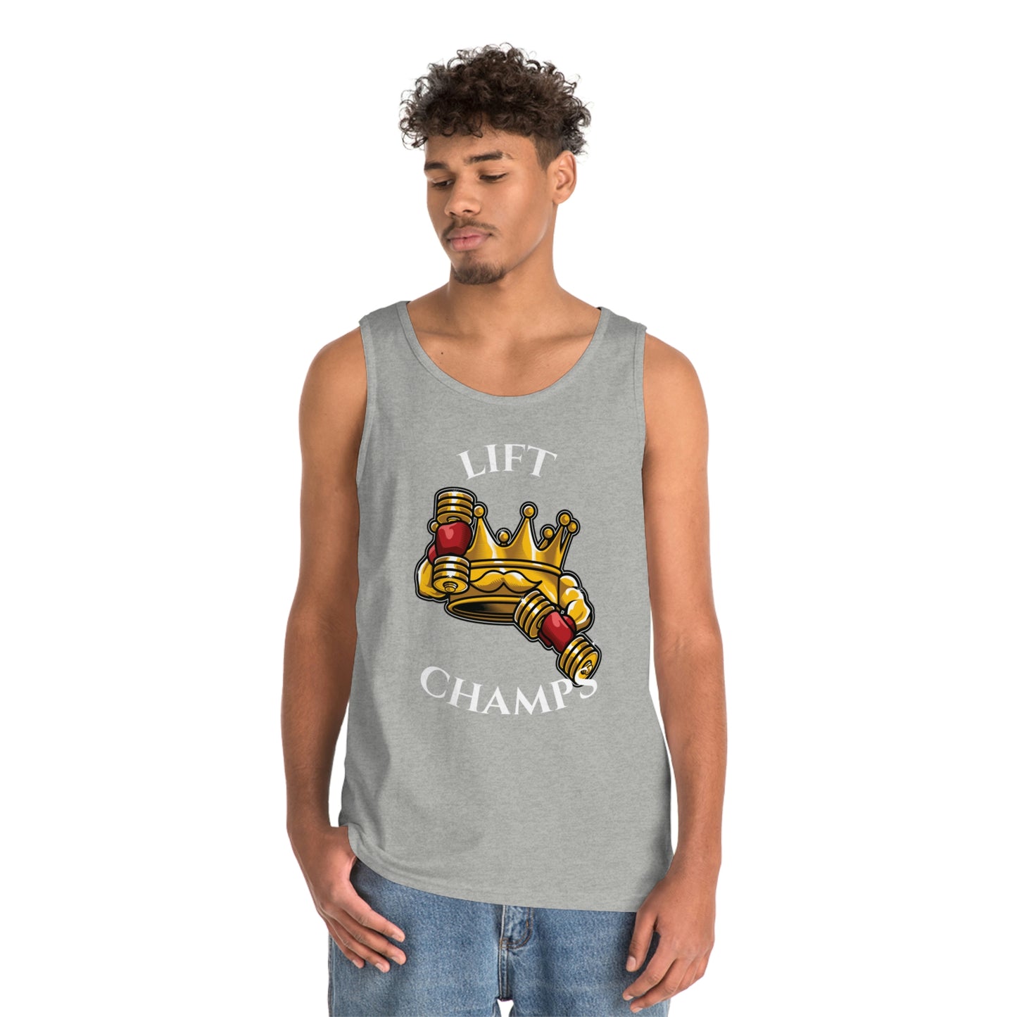 LIFT CHAMPS - Unisex Heavy Cotton Tank Top